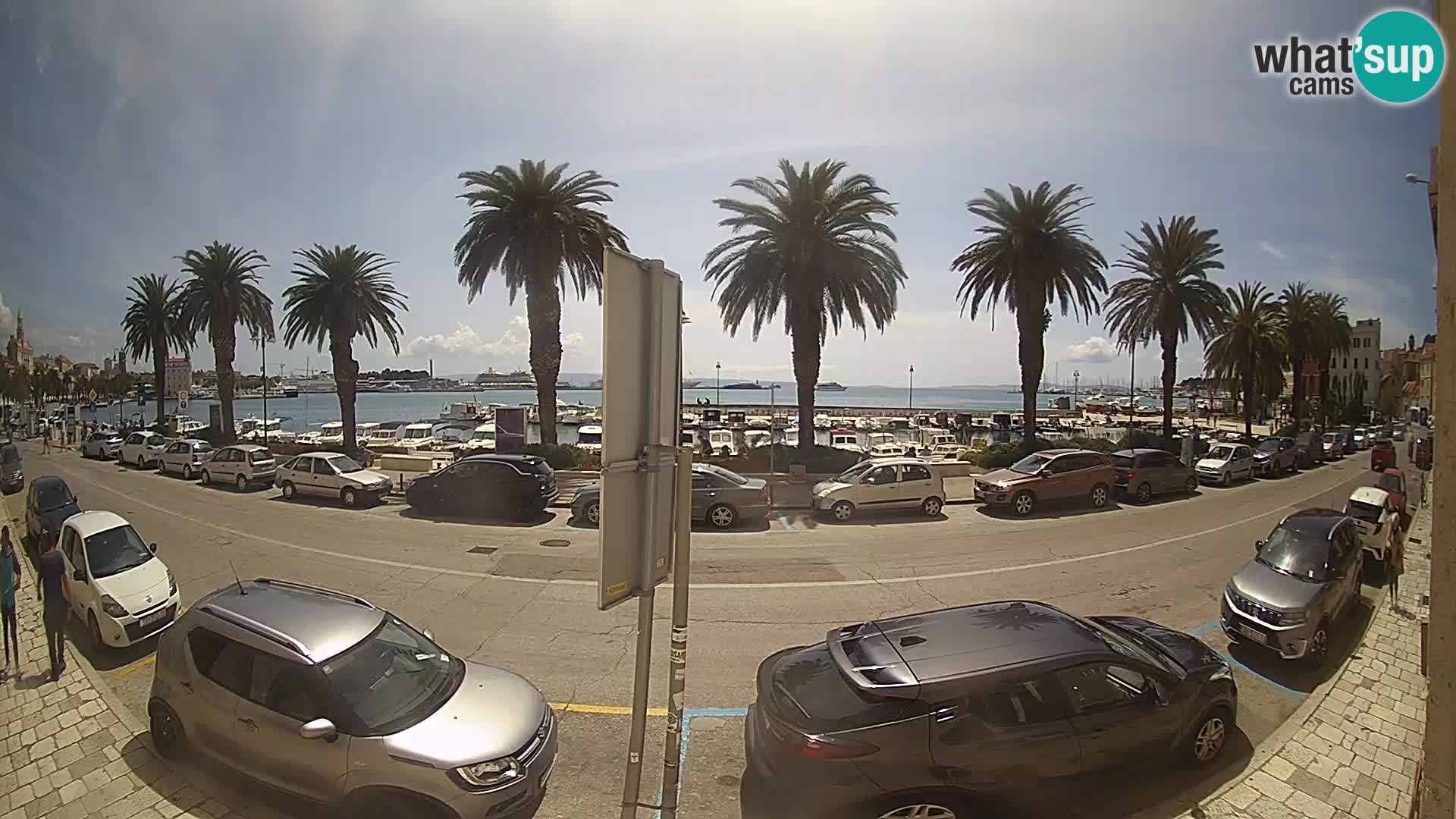 Webcam live Split – Lungomare di Spalato