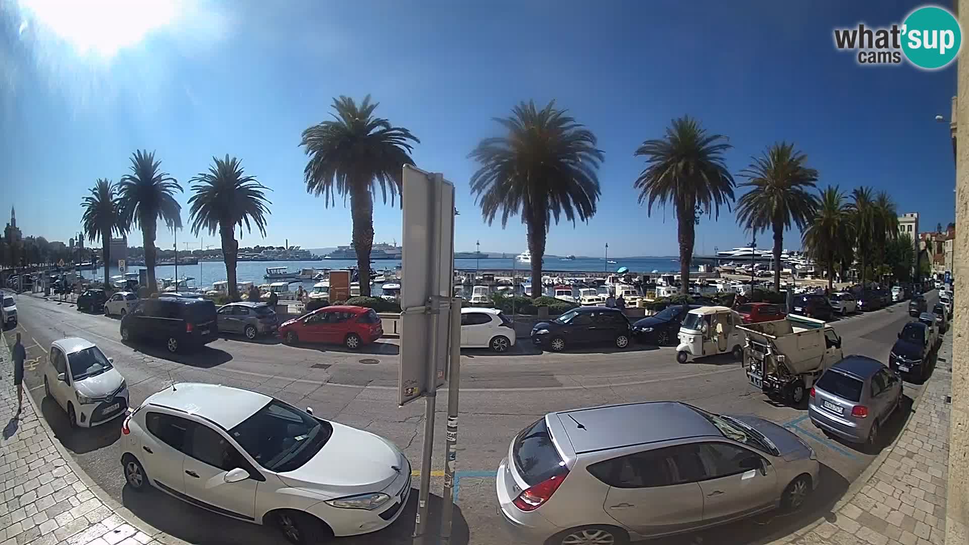 Webcam live Split – Lungomare di Spalato