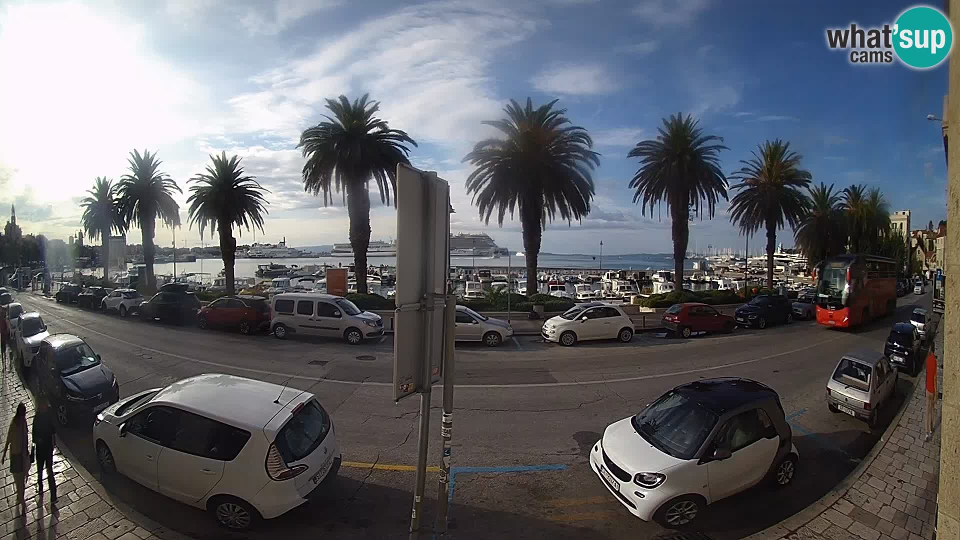 Webcam live Split – Lungomare di Spalato