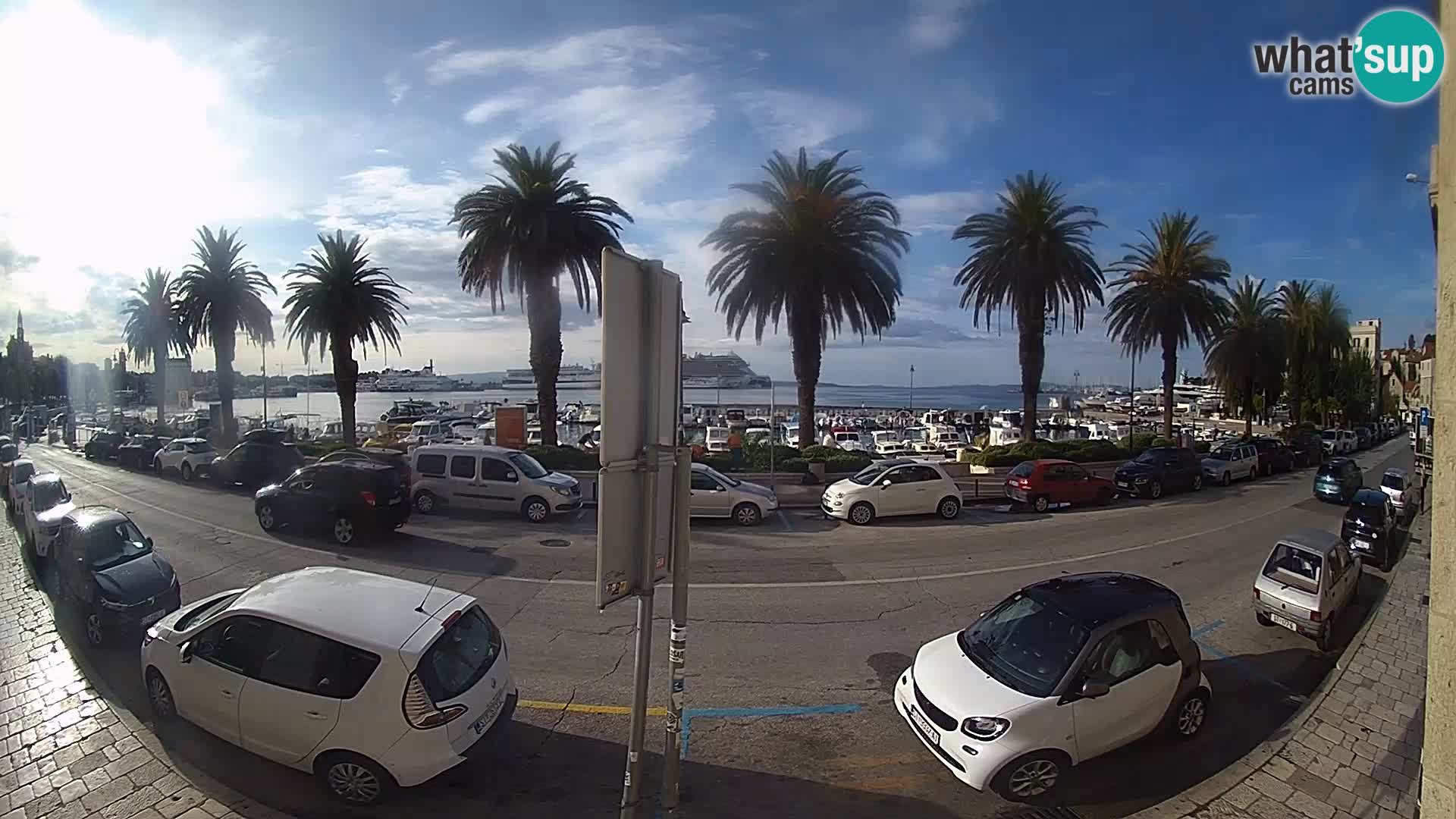 Webcam live Split – Lungomare di Spalato