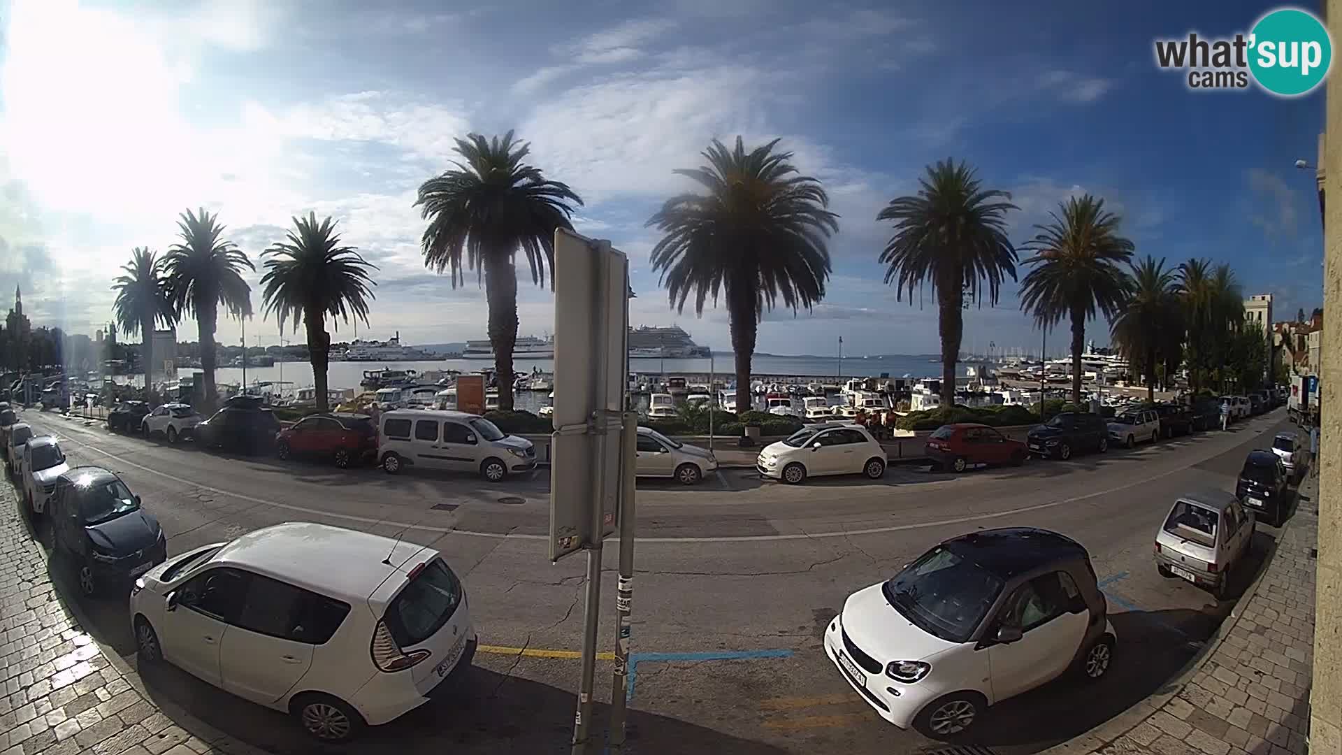 Webcam live Split – Lungomare di Spalato