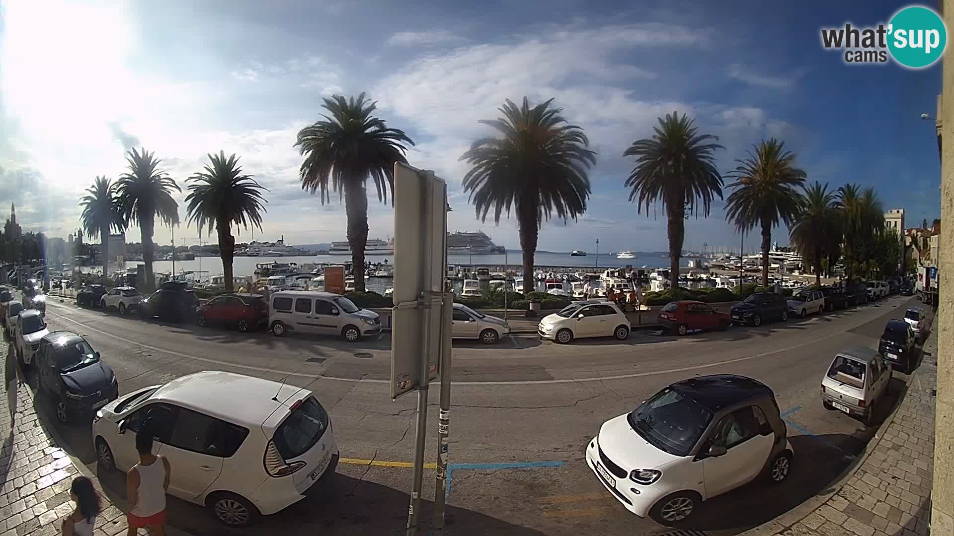 Webcam live Split – Lungomare di Spalato