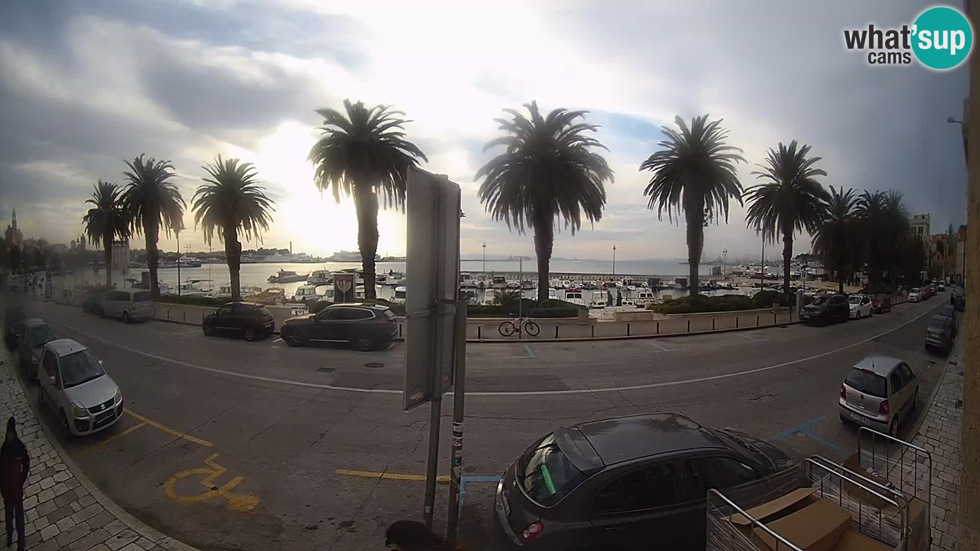 Webcam live Split – Lungomare di Spalato