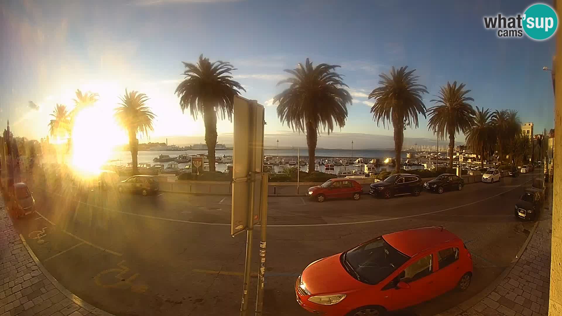 Webcam Split – Seaside Promenade