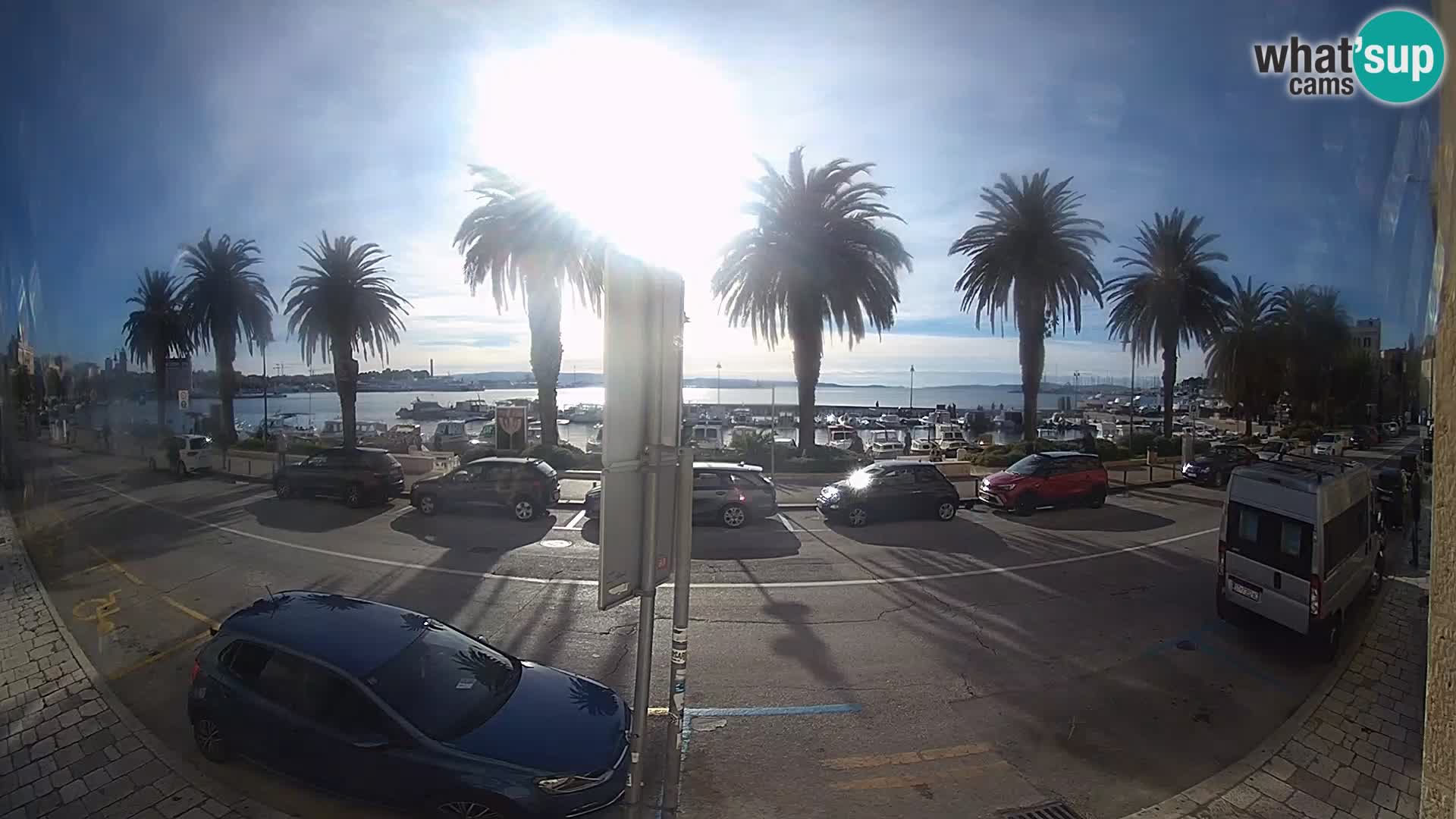 Webcam Split – Seaside Promenade