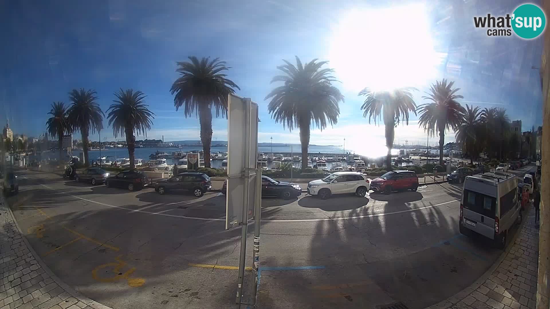 Webcam Split – Seaside Promenade