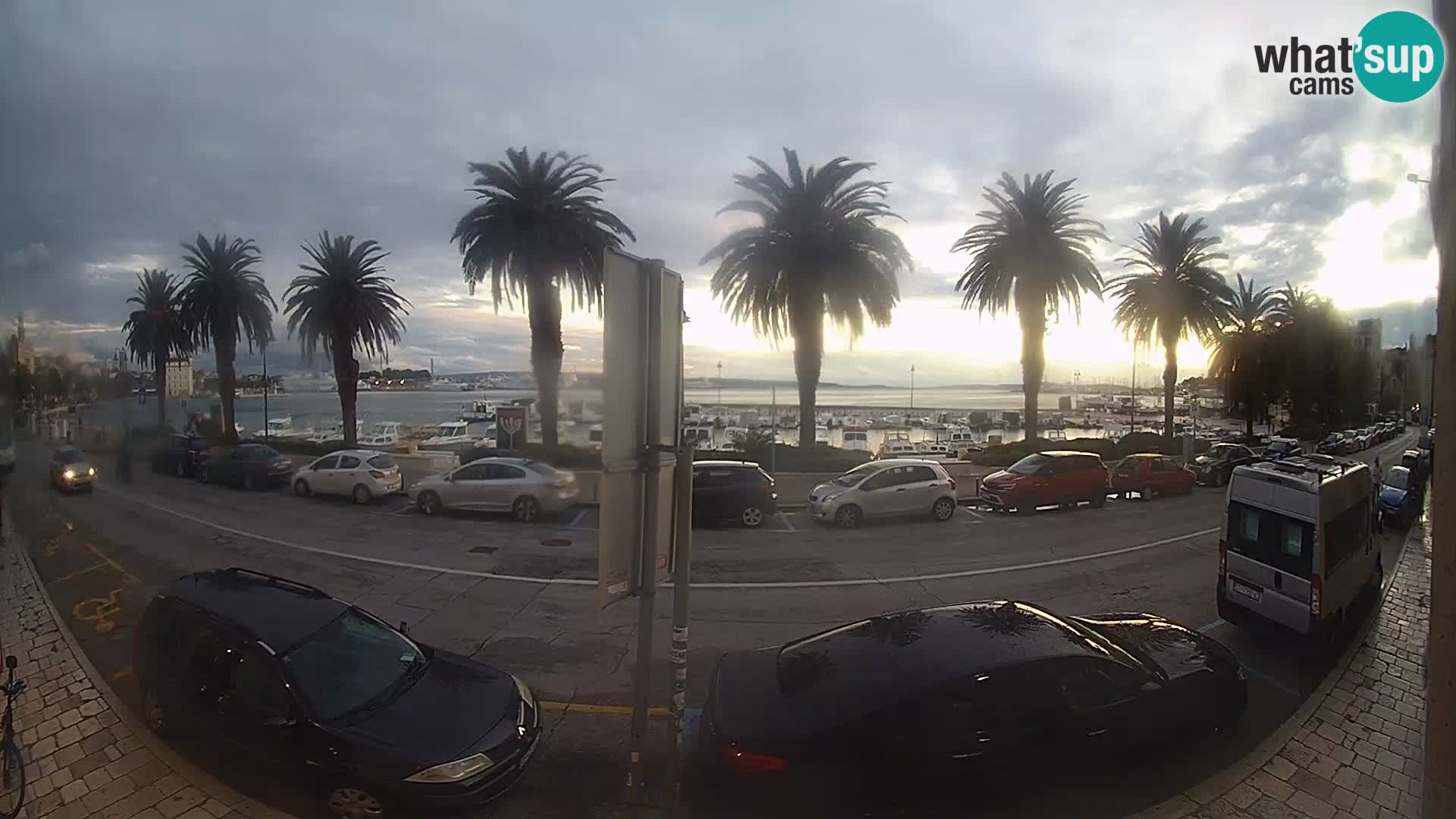 Webcam live Split – Lungomare di Spalato