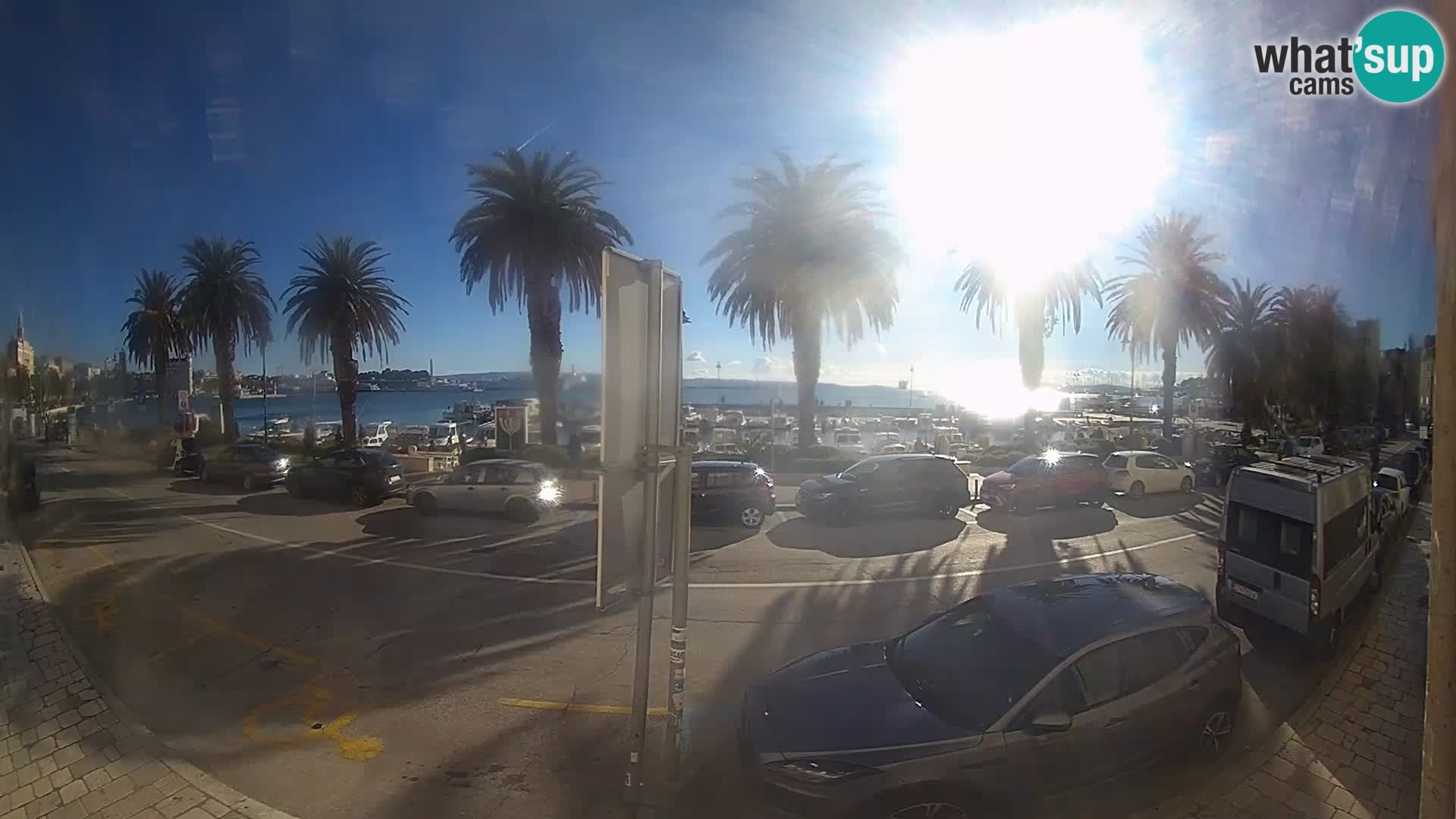 Webcam live Split – Lungomare di Spalato