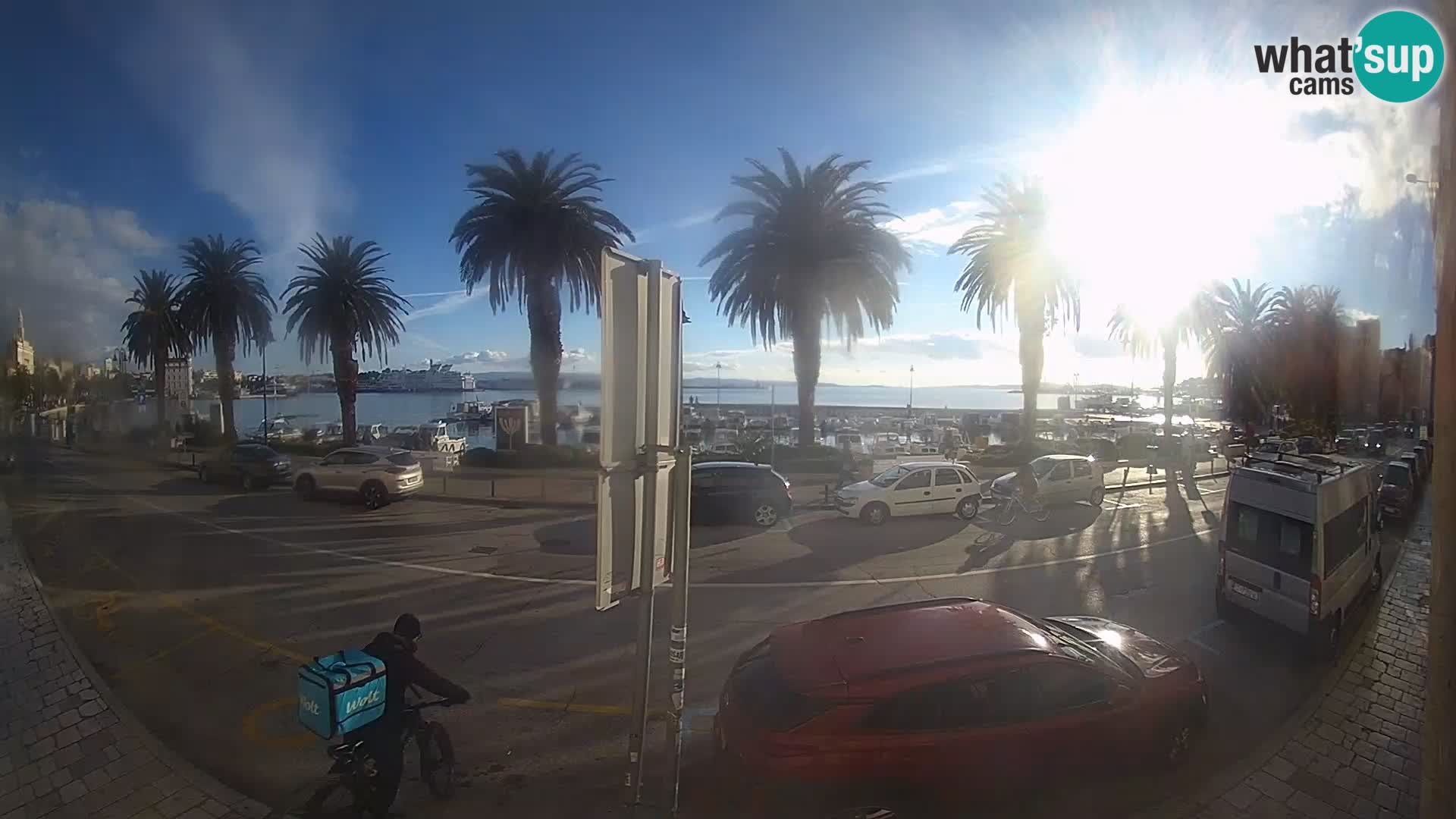 Webcam live Split – Lungomare di Spalato