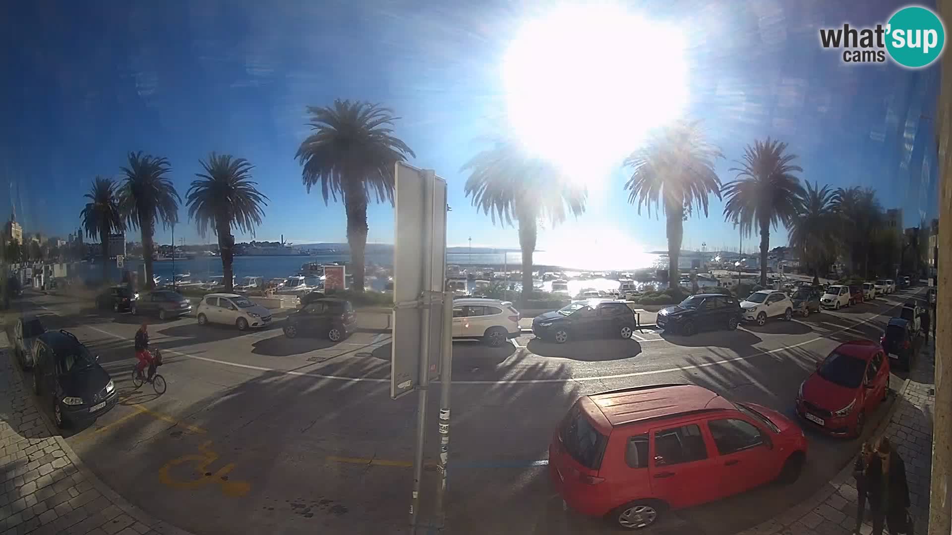 Webcam live Split – Lungomare di Spalato