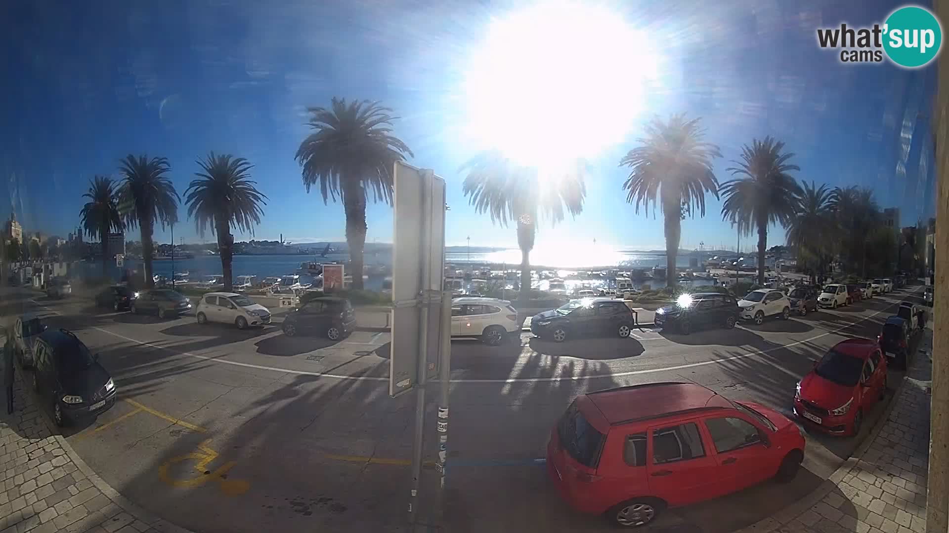 Webcam Split – Seaside Promenade