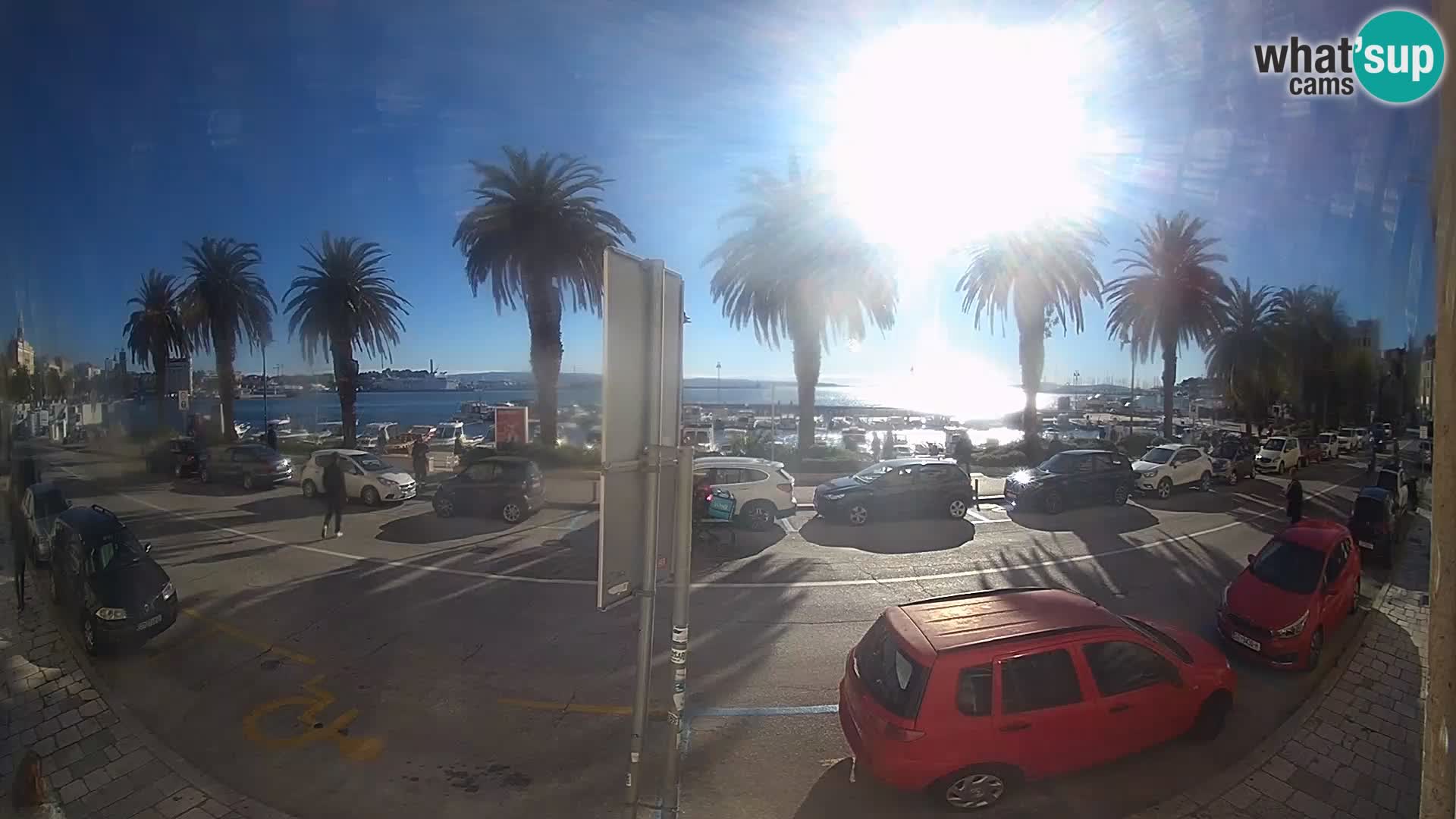 Webcam Split – Seaside Promenade