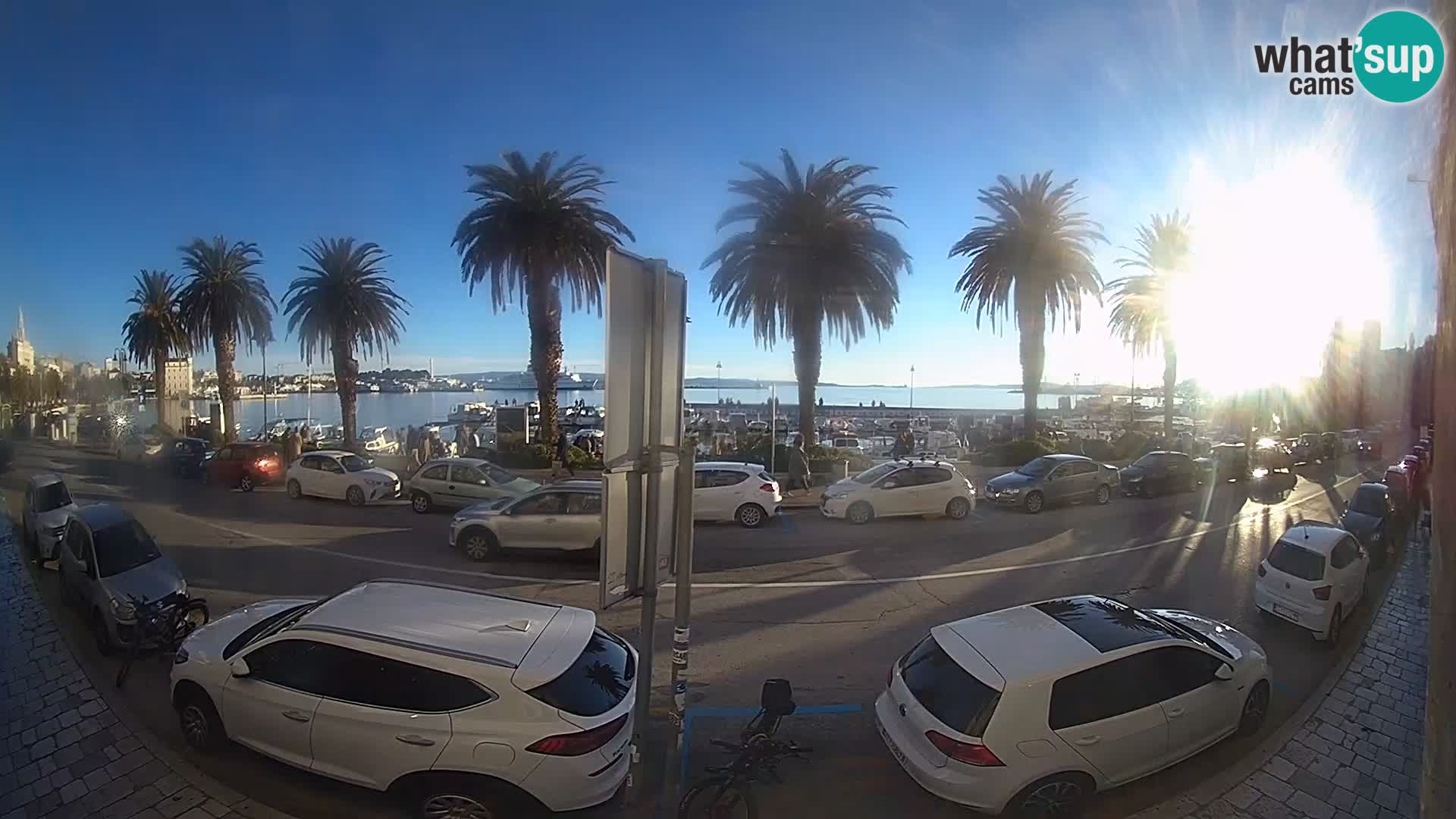 Webcam Split – Seaside Promenade