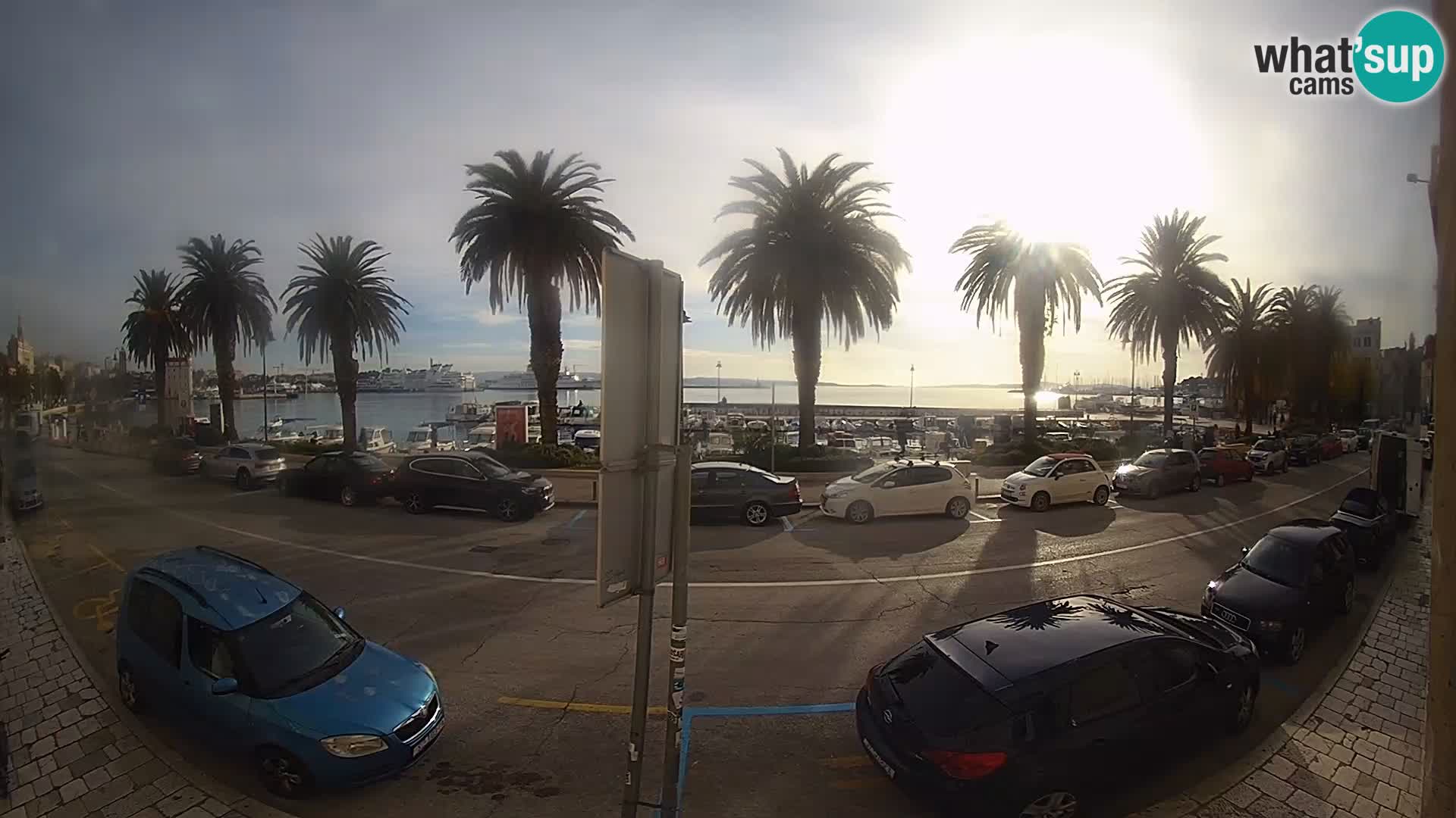 Webcam live Split – Lungomare di Spalato