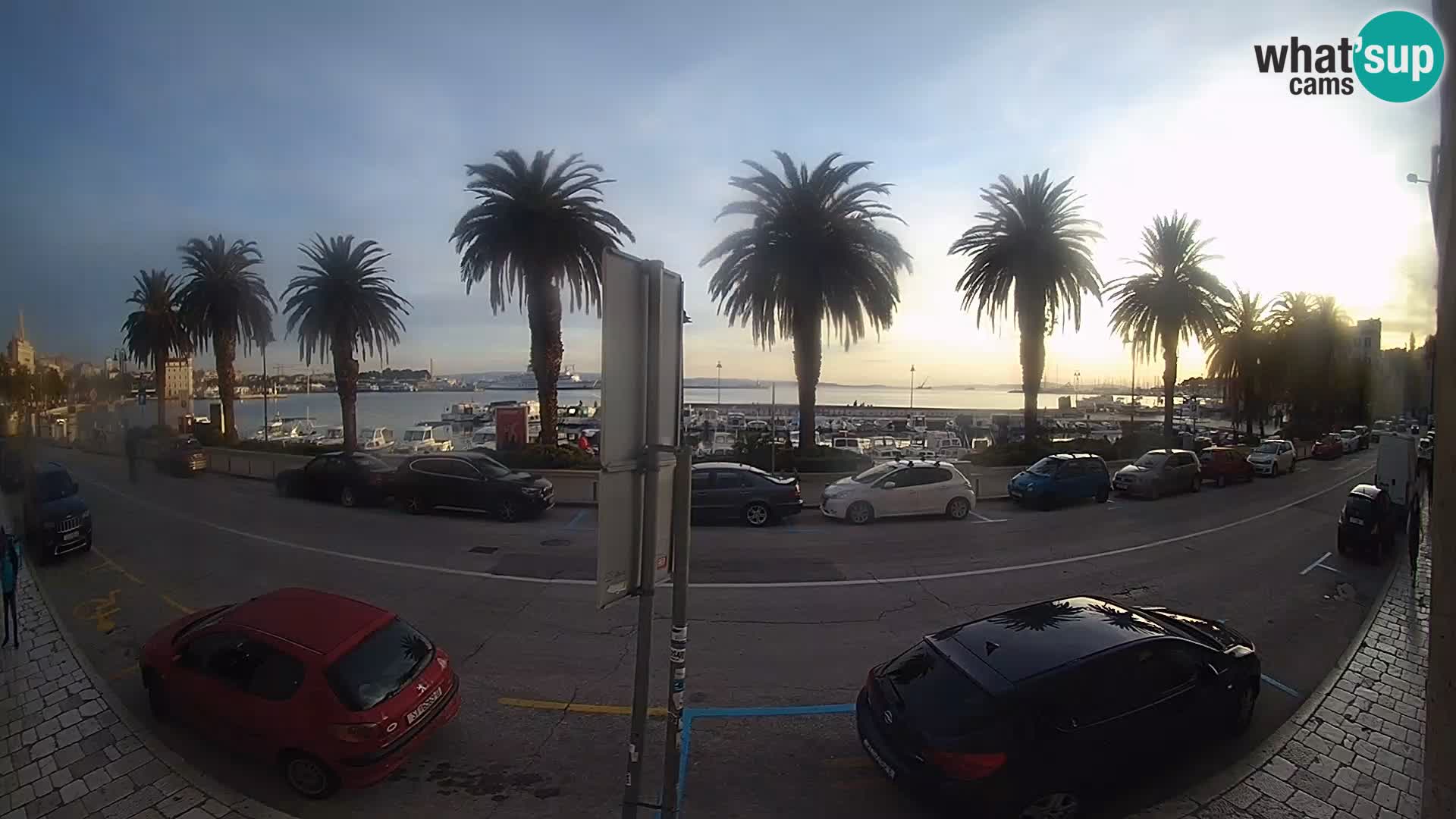 Webcam live Split – Lungomare di Spalato