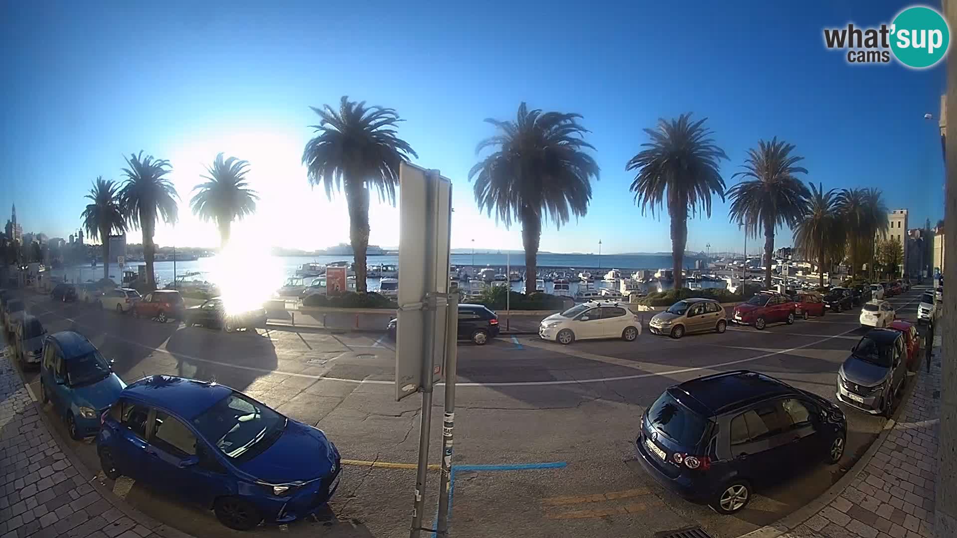 Webcam Split – Seaside Promenade