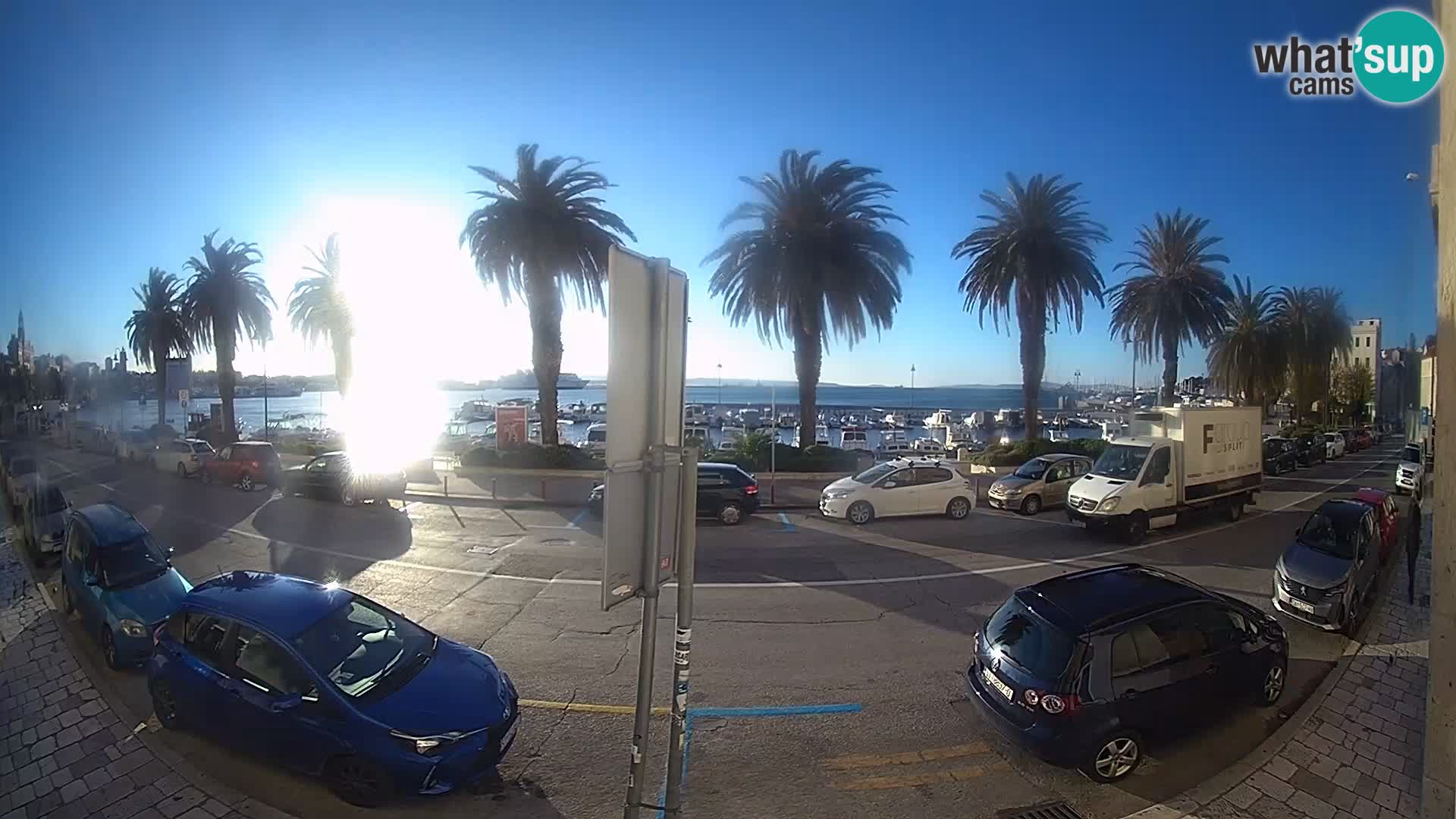 Webcam Split – Seaside Promenade