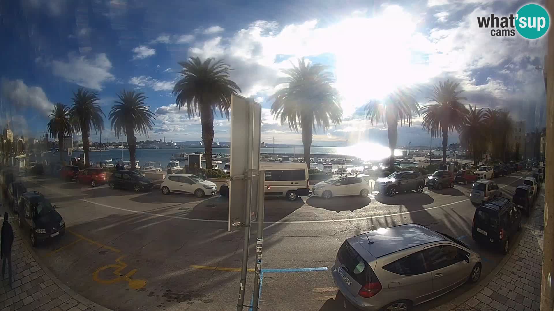 Webcam Split – Seaside Promenade