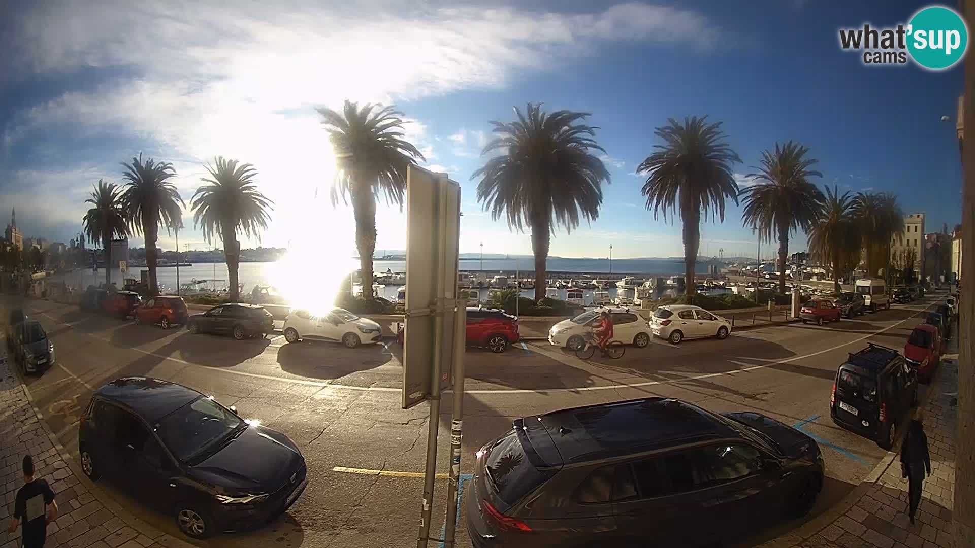 Webcam Split – Seaside Promenade