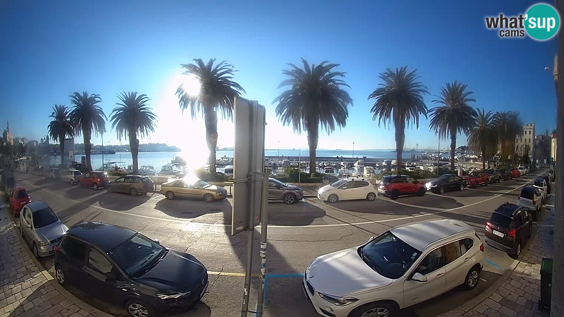 Webcam Split – Seaside Promenade