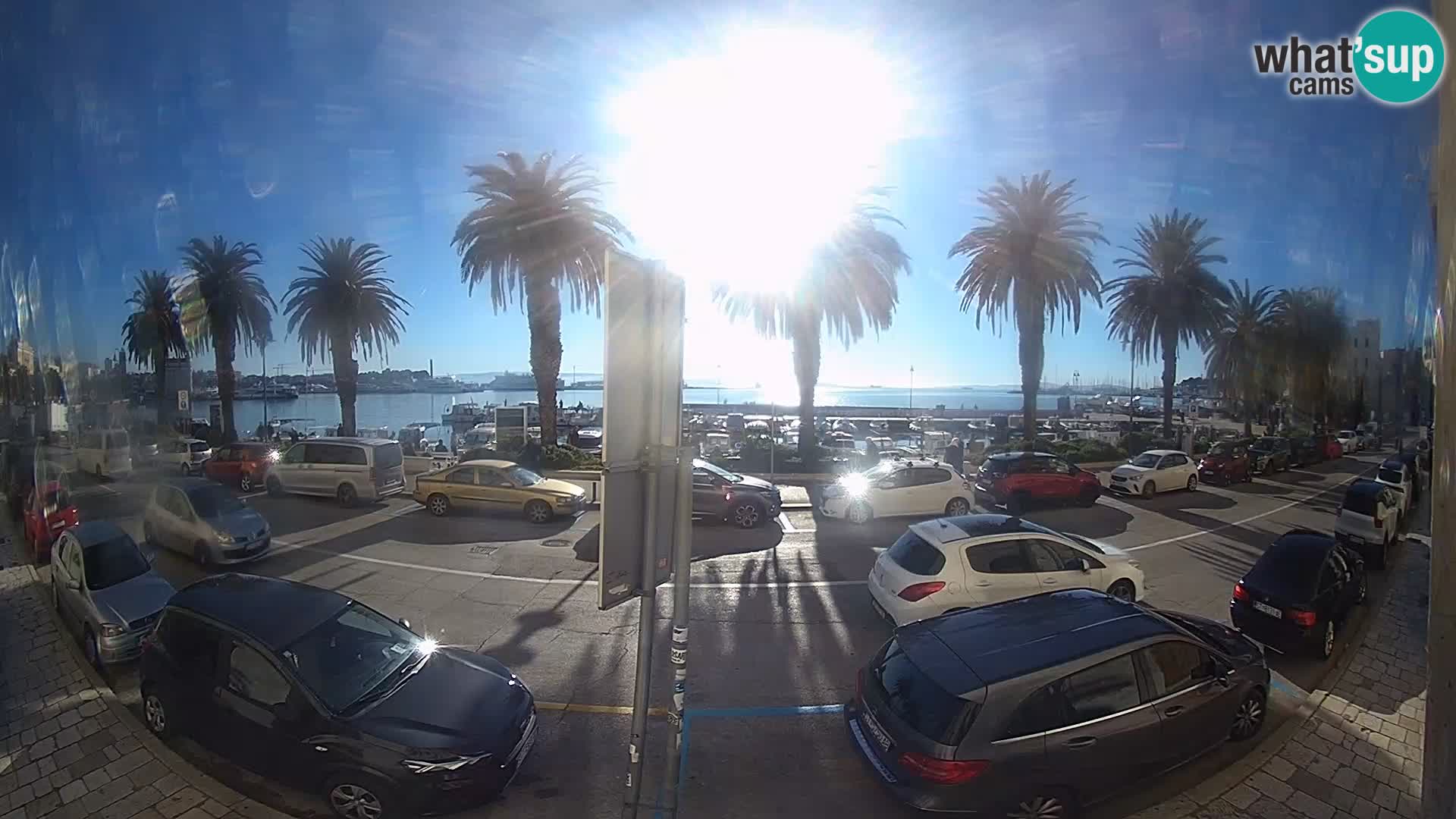 Webcam Split – Seaside Promenade