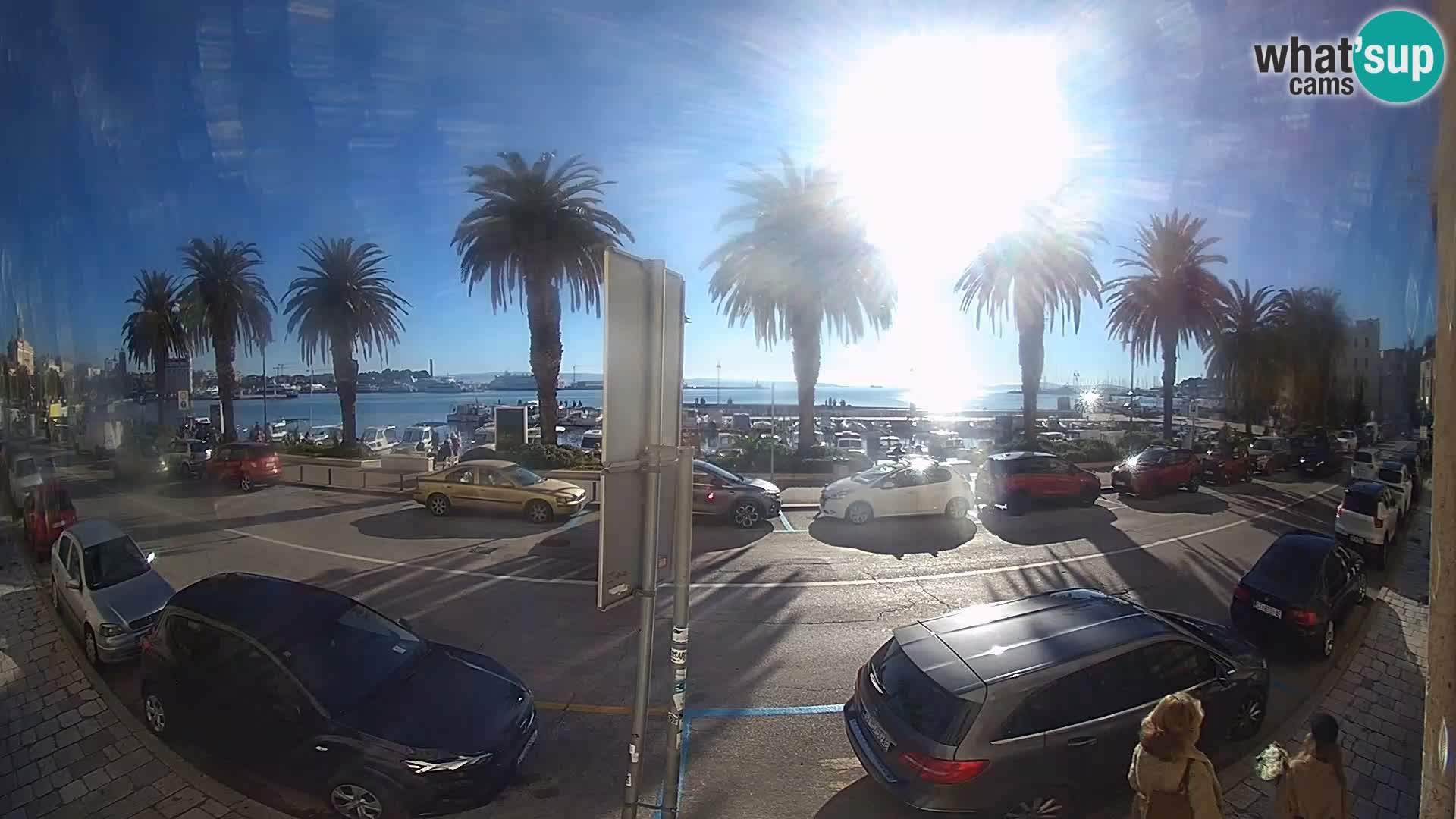 Webcam Split – Seaside Promenade