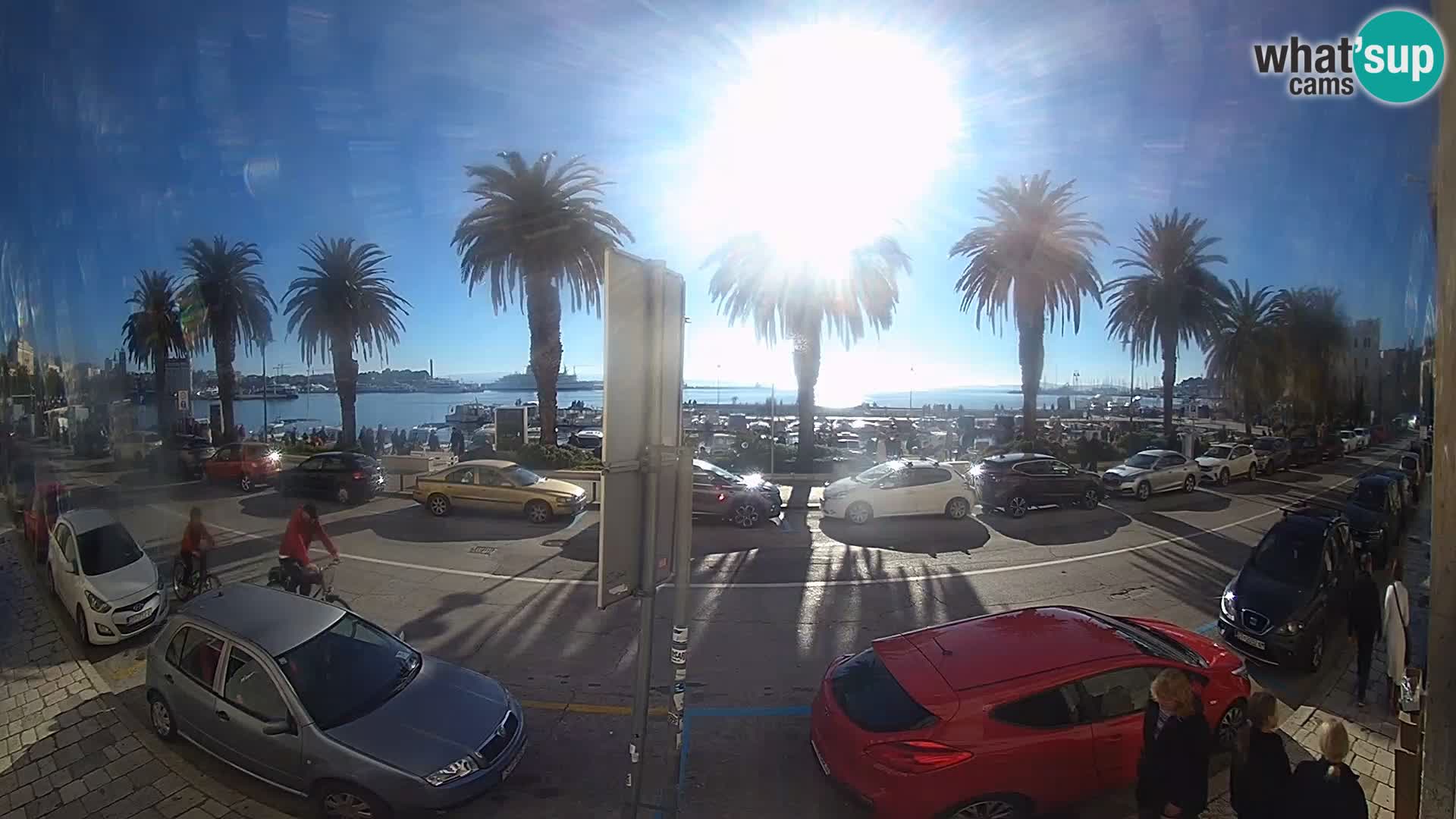 Webcam live Split – Lungomare di Spalato