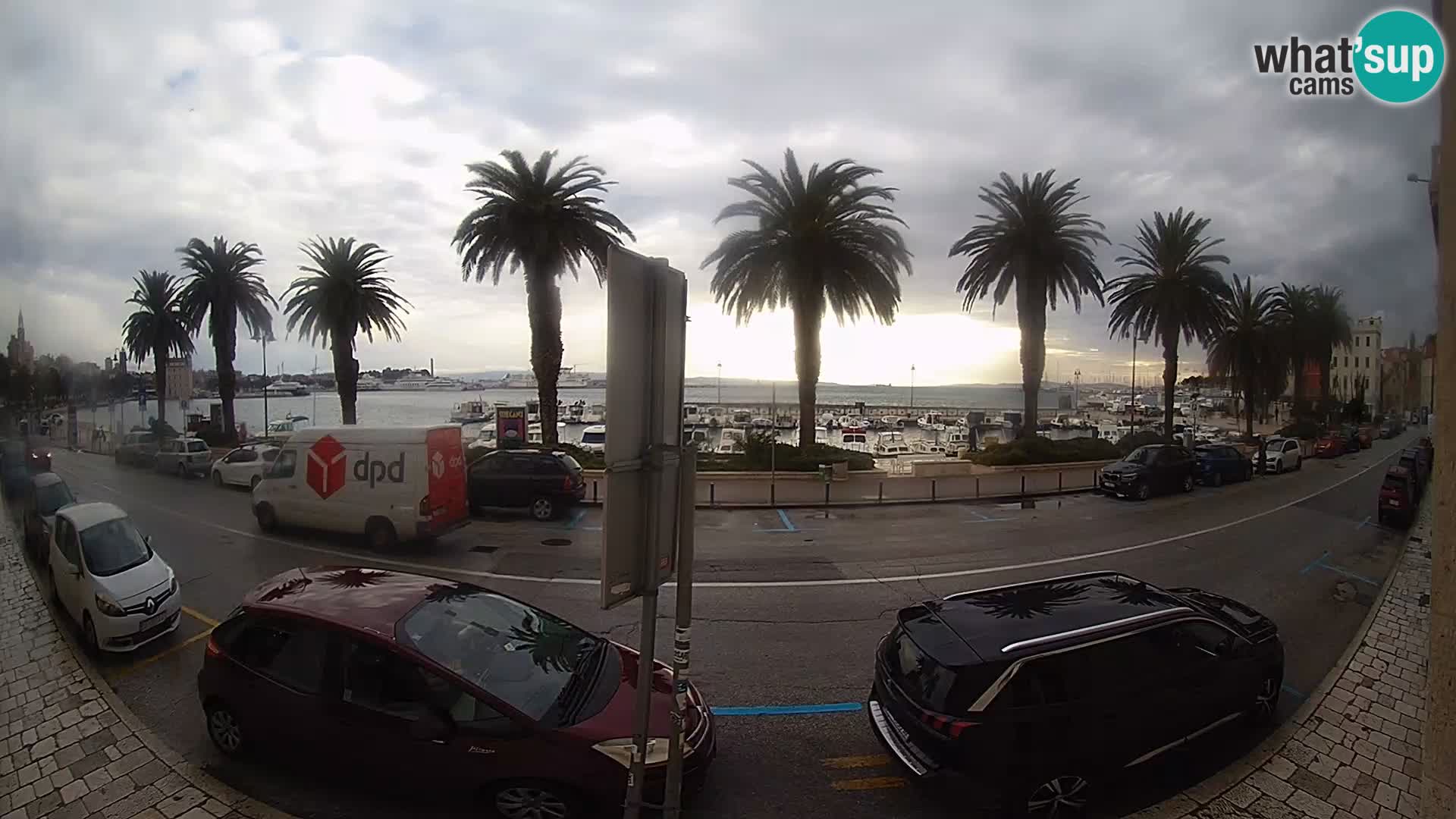 Webcam live Split – Lungomare di Spalato