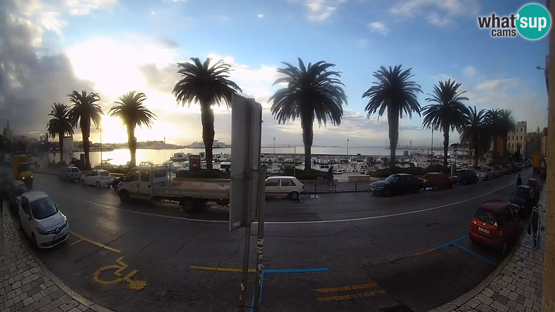 Webcam live Split – Lungomare di Spalato