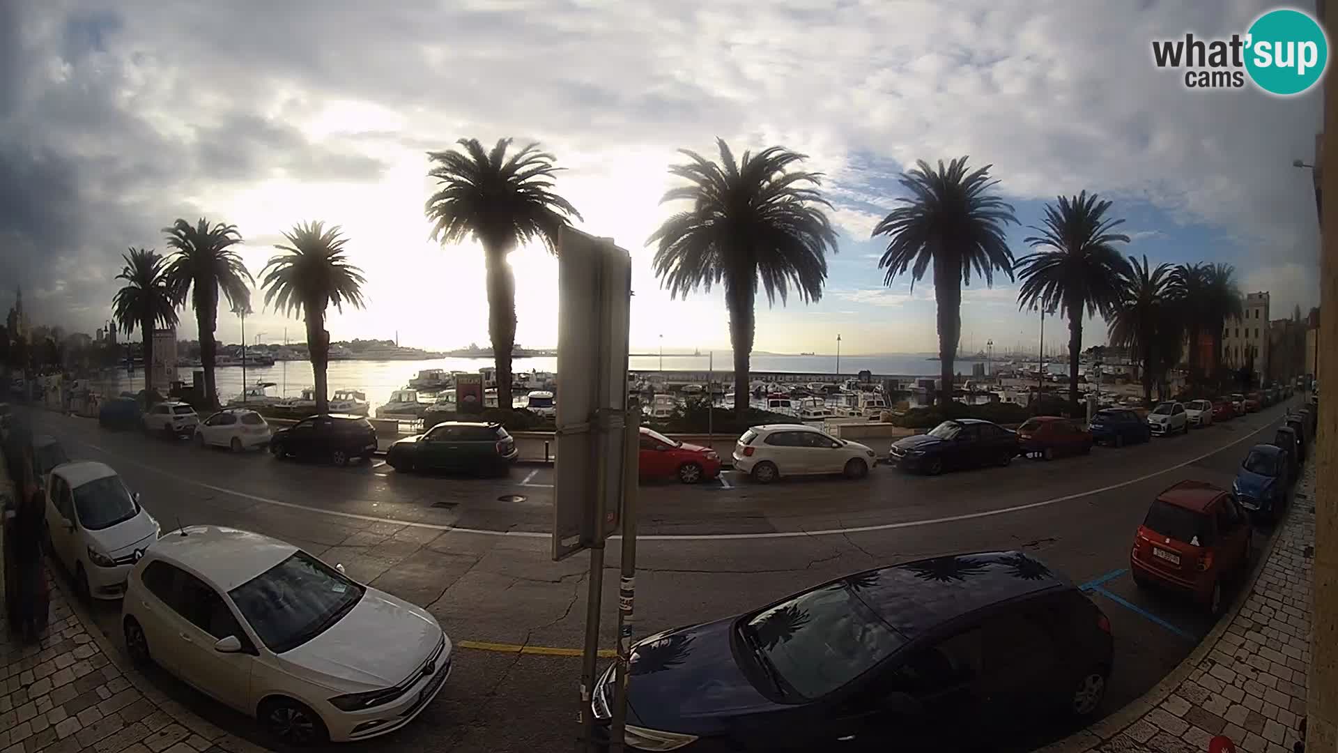 Webcam Split – Seaside Promenade