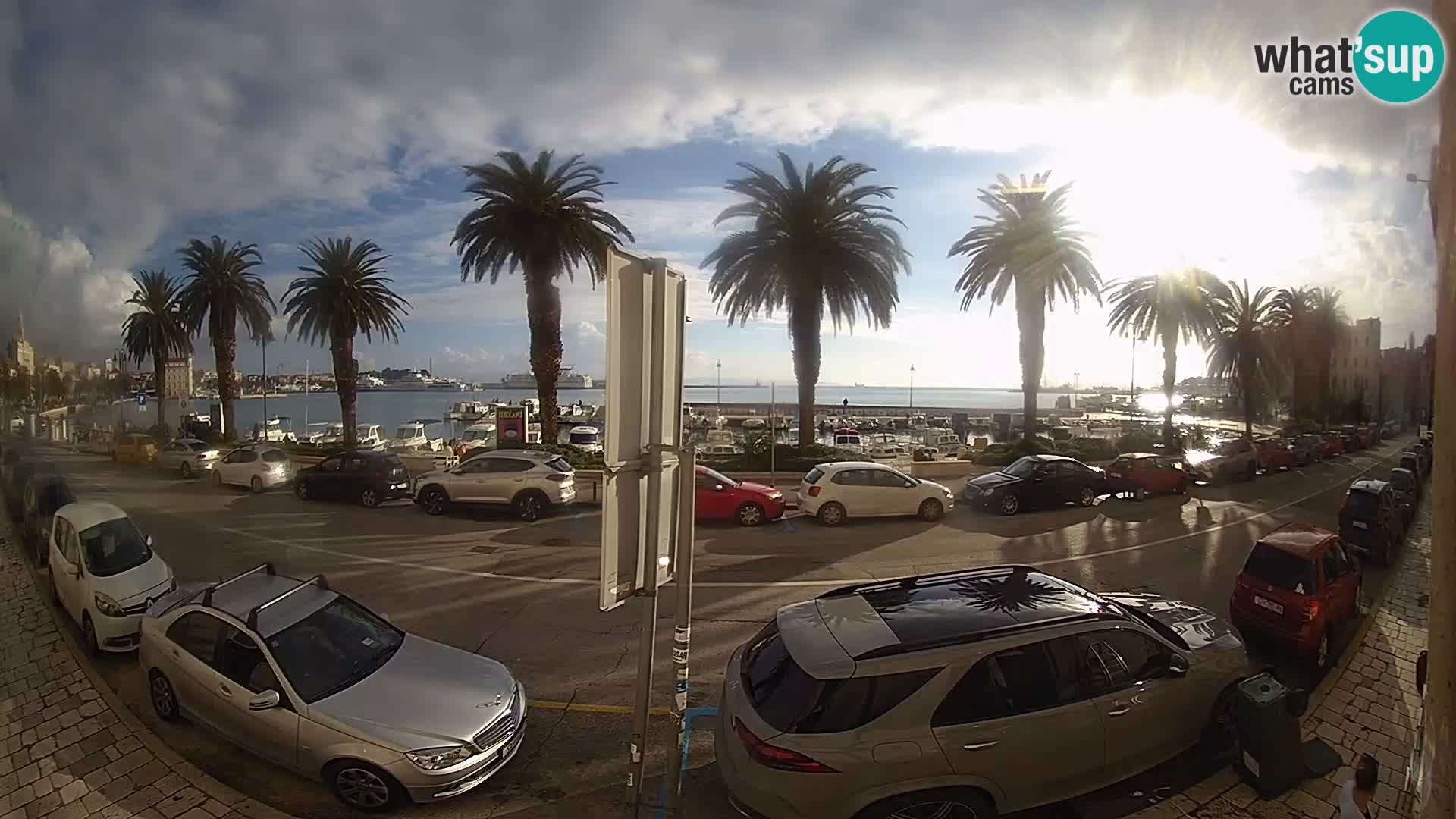 Webcam live Split – Lungomare di Spalato