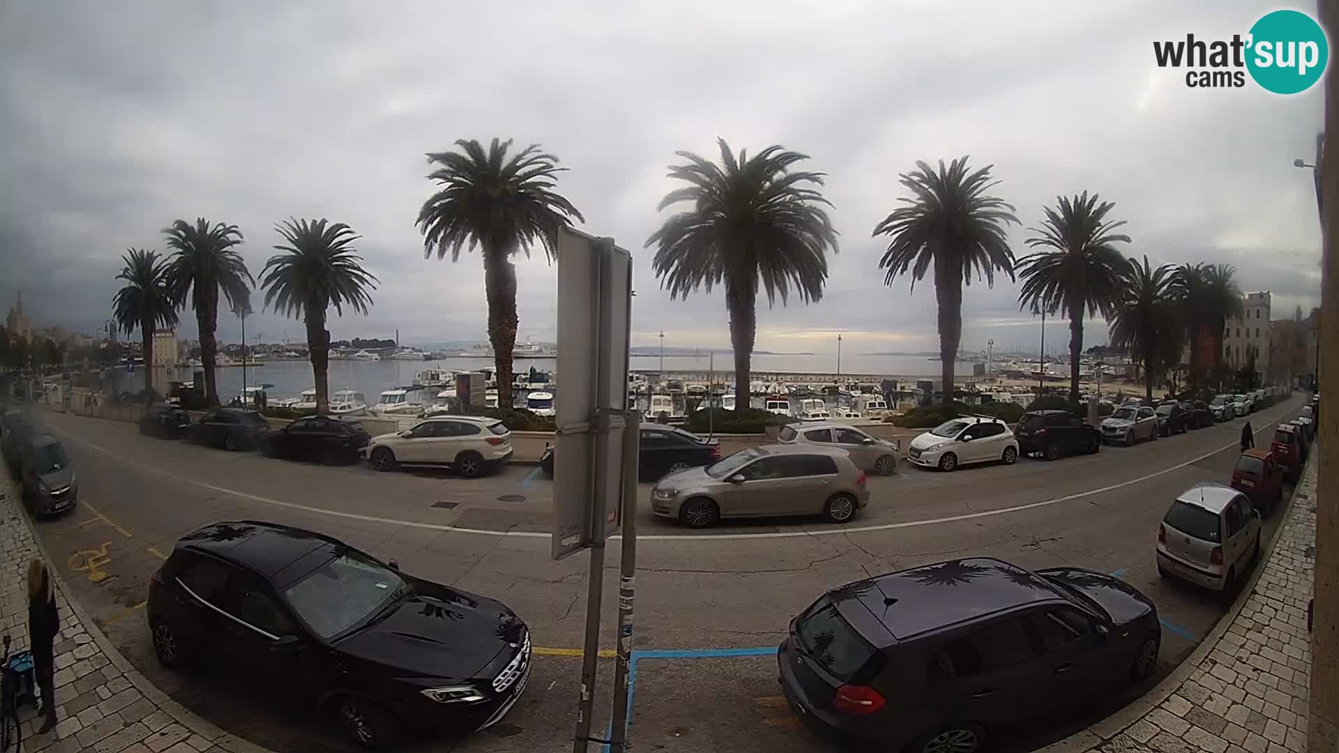 Webcam Split – Seaside Promenade