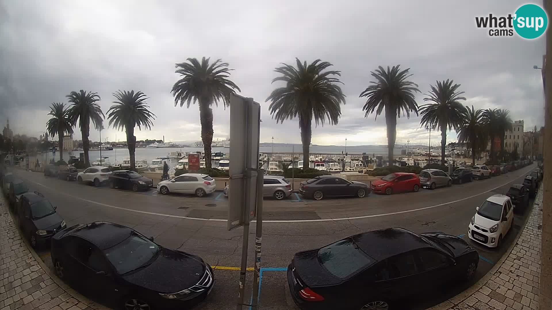 Webcam Split – Seaside Promenade