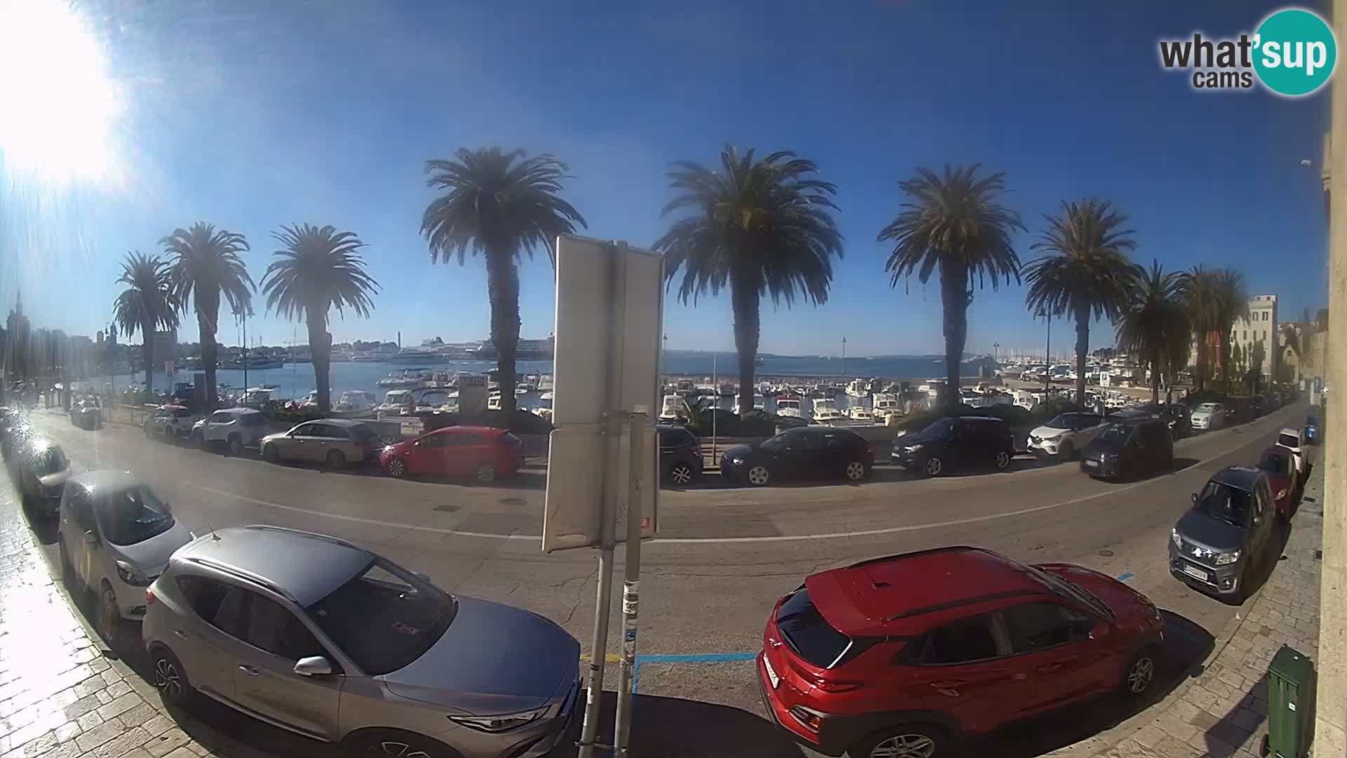 Webcam live Split – Lungomare di Spalato