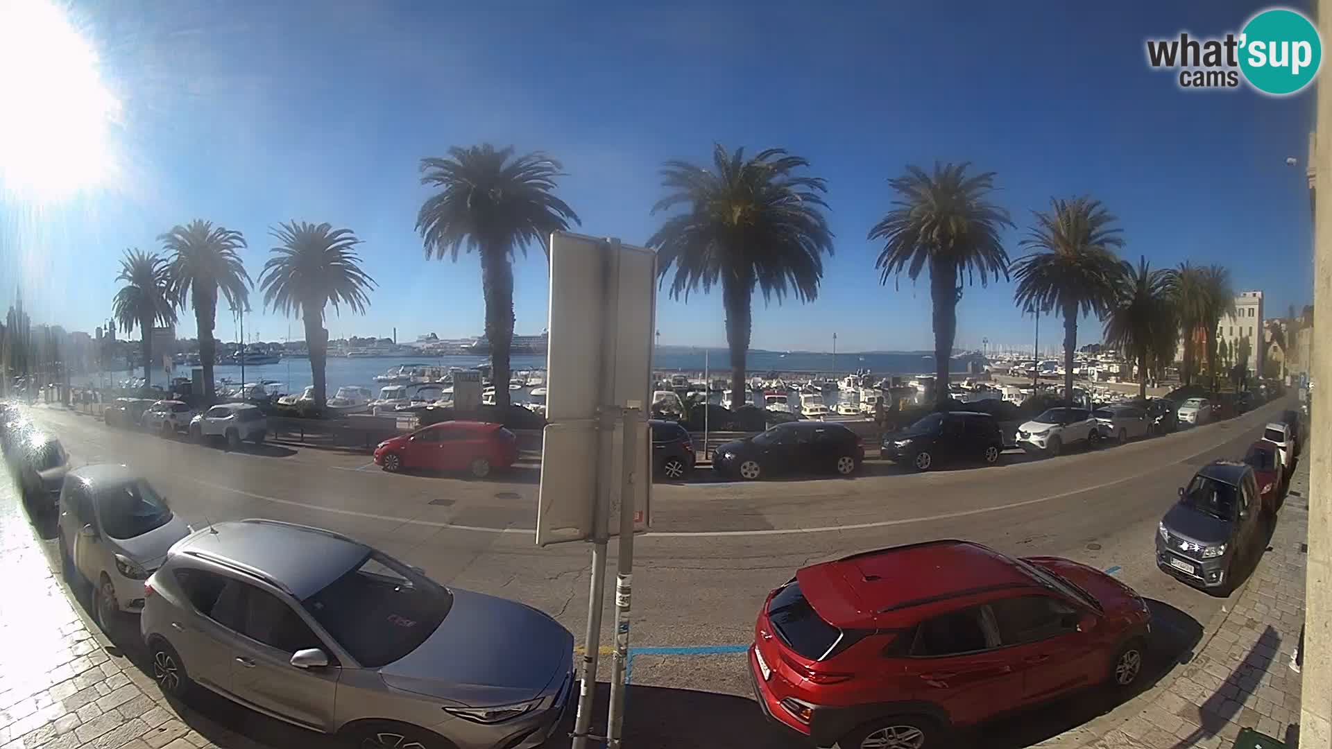 Webcam Split – Seaside Promenade