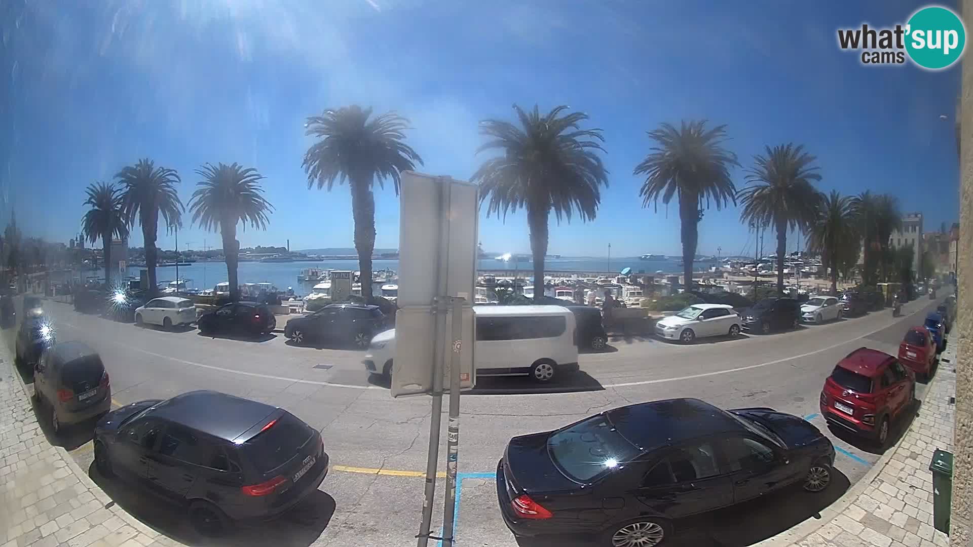 Webcam Split – Seaside Promenade