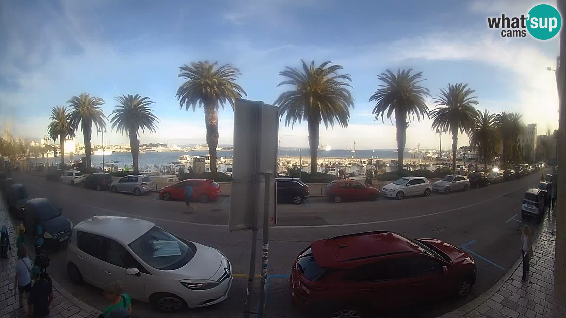 Webcam live Split – Lungomare di Spalato