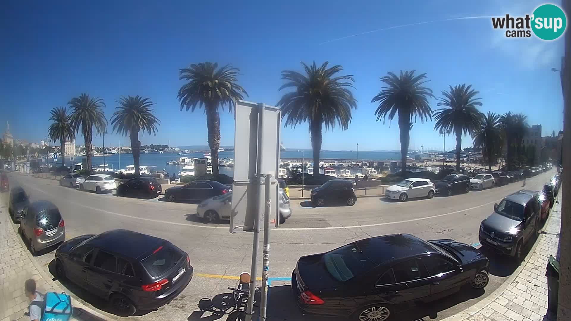 Webcam Split – Seaside Promenade