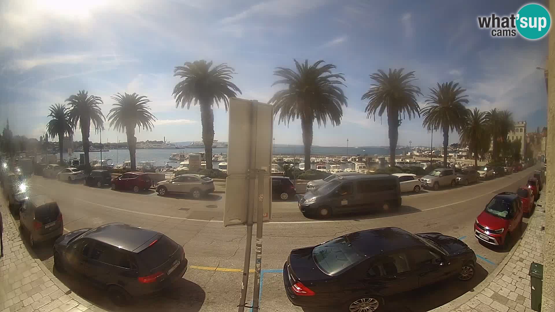 Webcam live Split – Lungomare di Spalato
