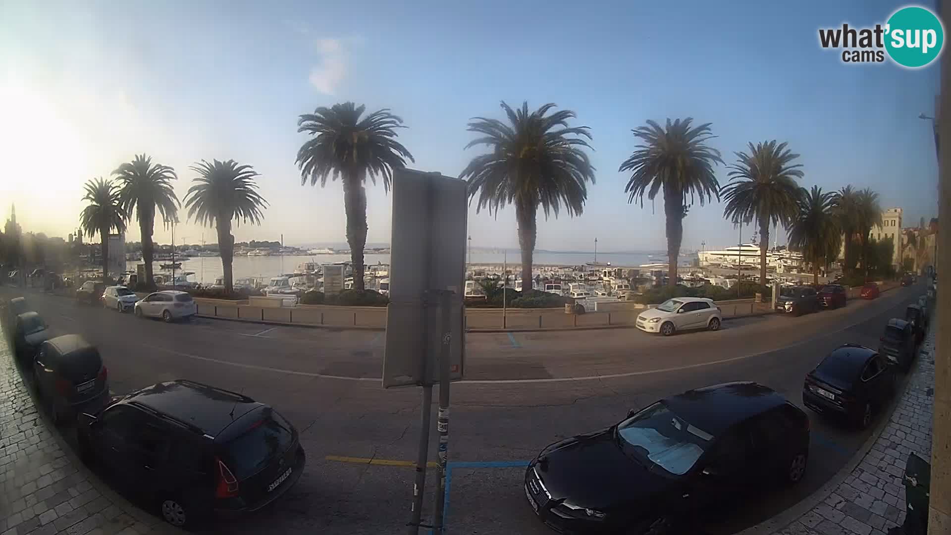 Webcam live Split – Lungomare di Spalato