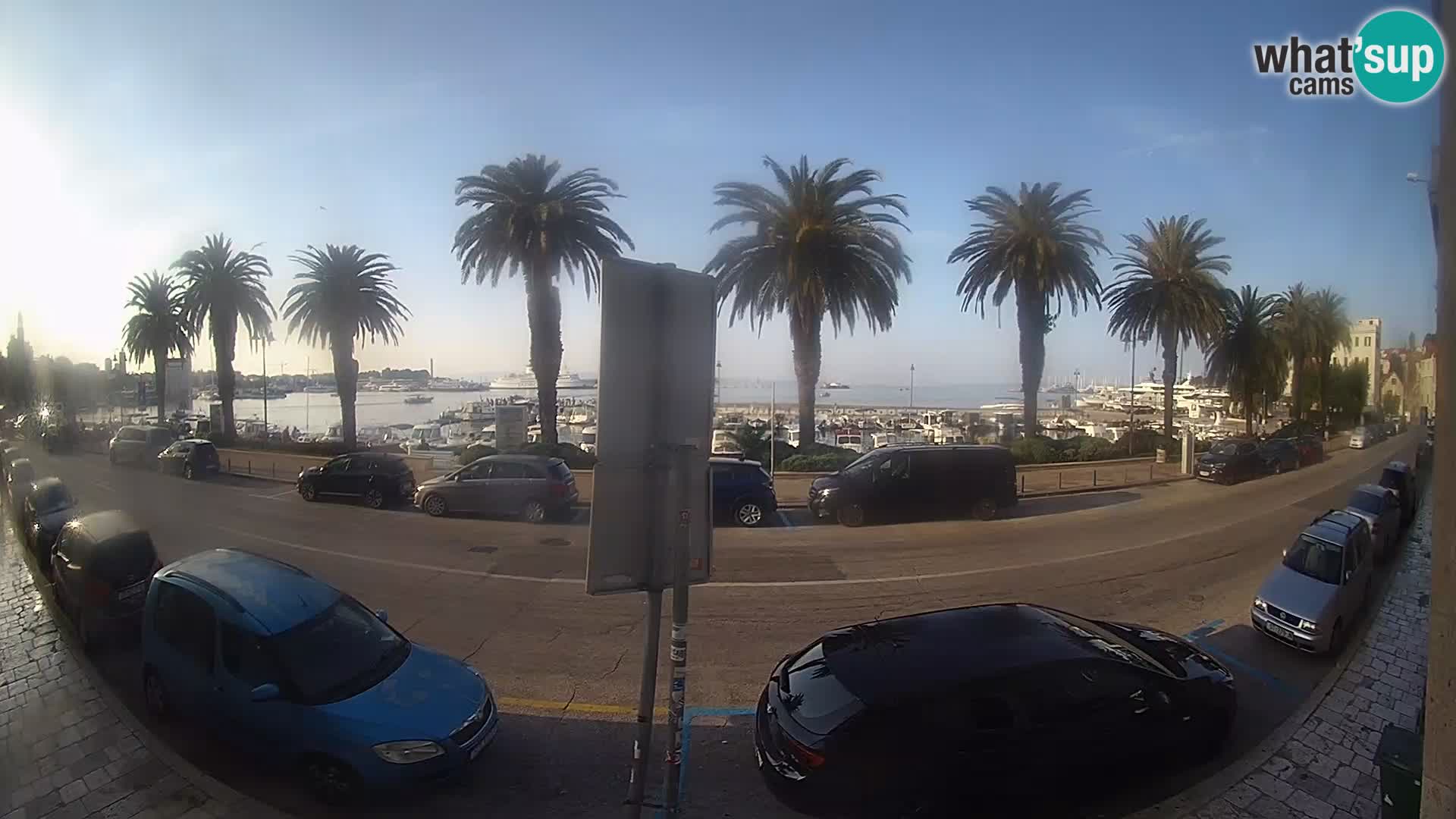 Webcam live Split – Lungomare di Spalato