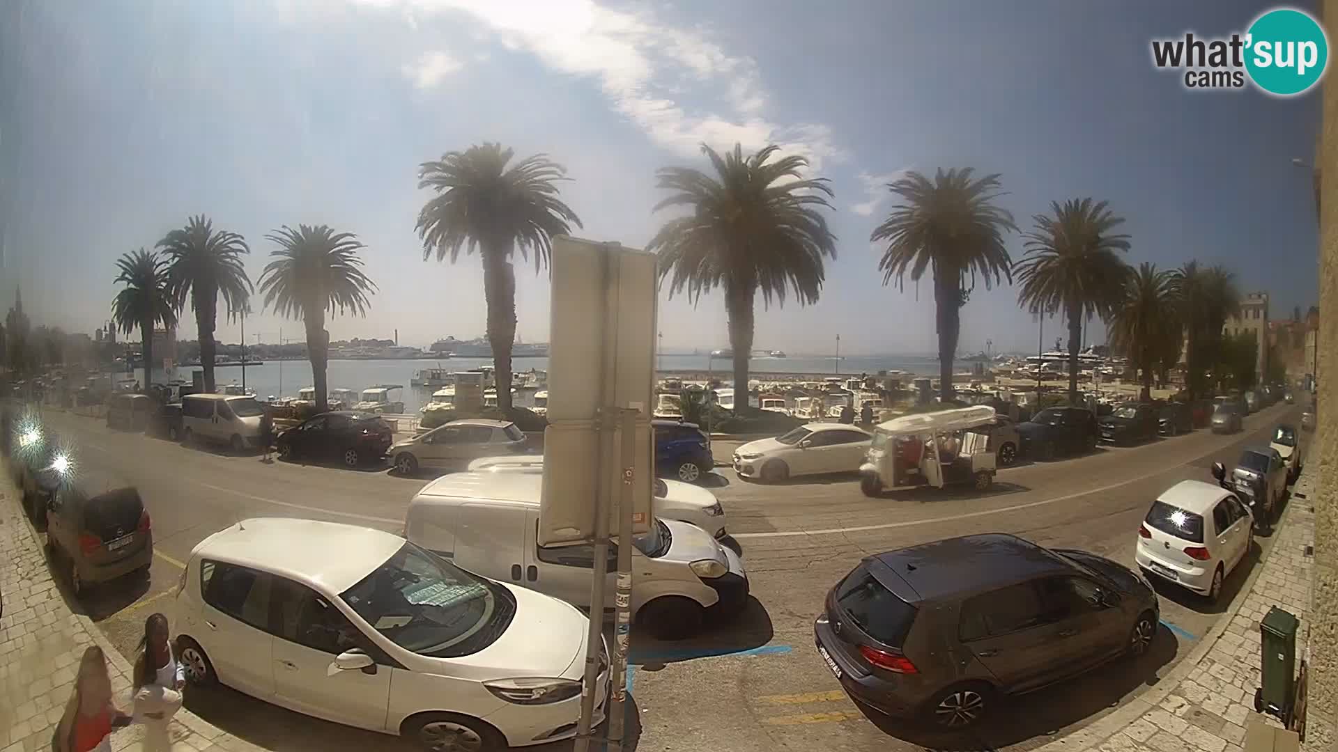 Webcam live Split – Lungomare di Spalato