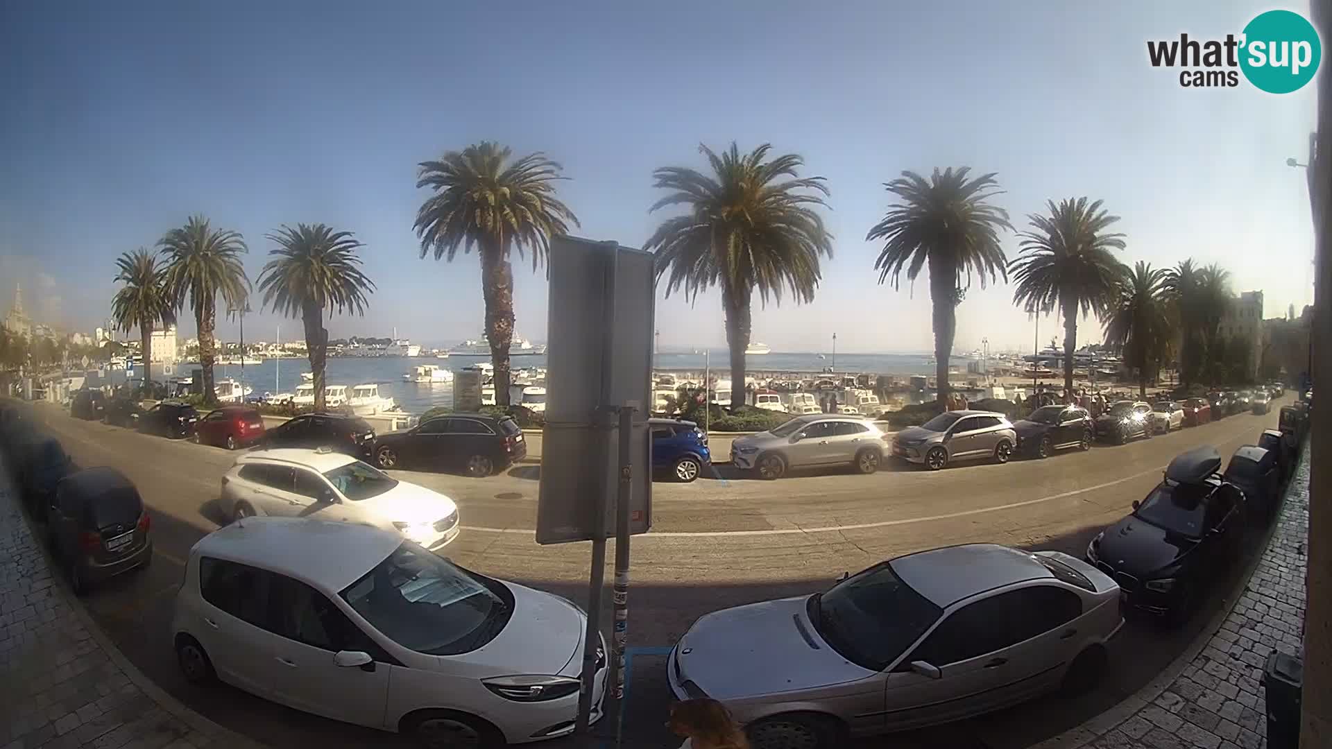Webcam Split – Seaside Promenade