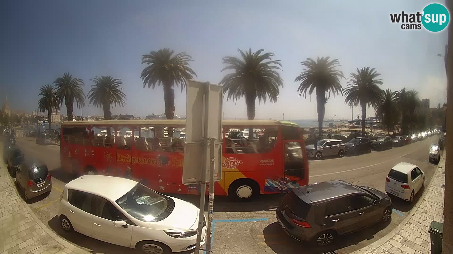Webcam live Split – Lungomare di Spalato