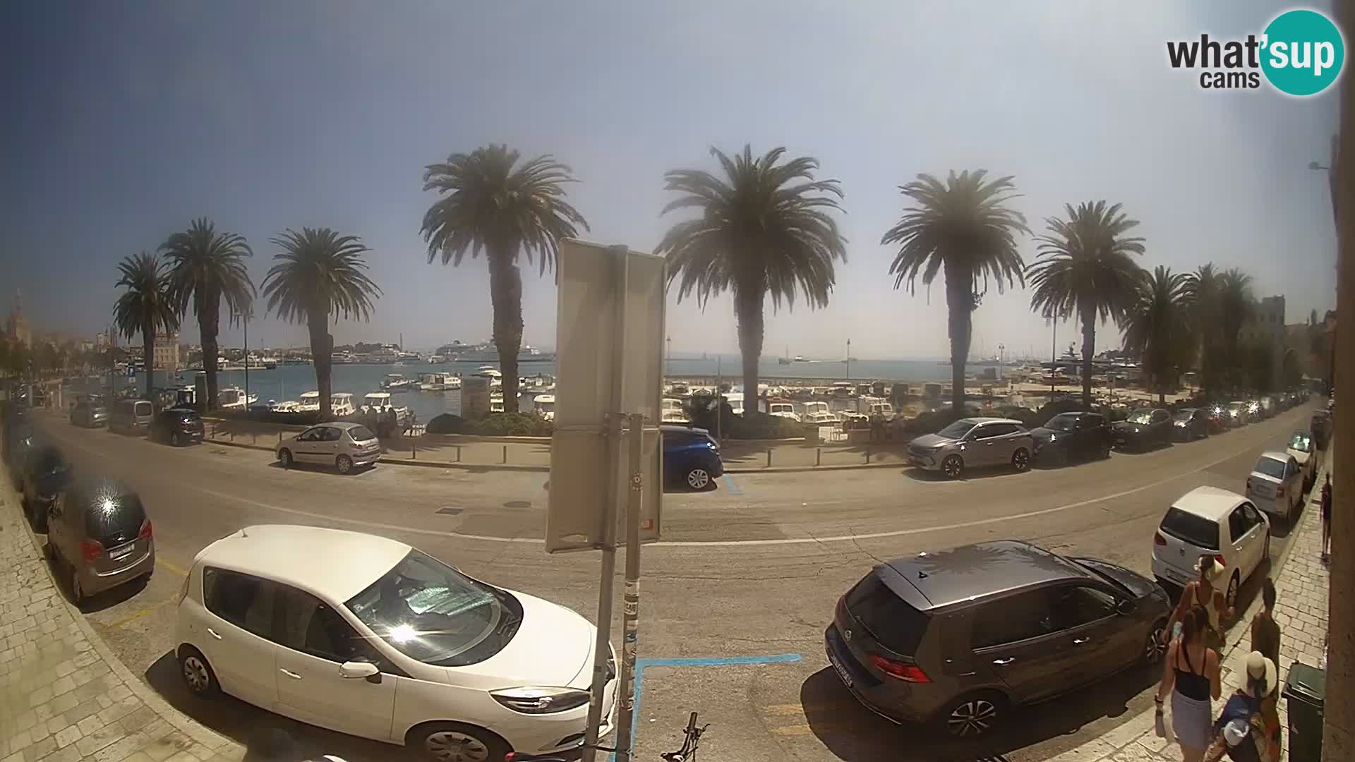 Webcam live Split – Lungomare di Spalato