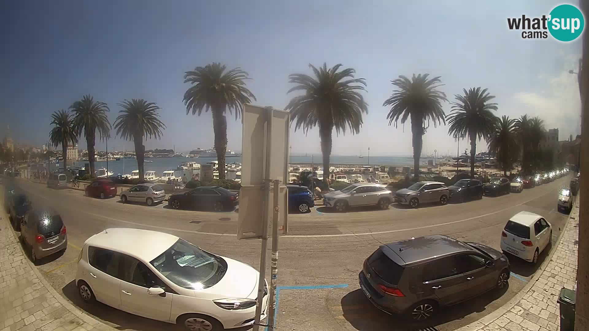 Webcam live Split – Lungomare di Spalato