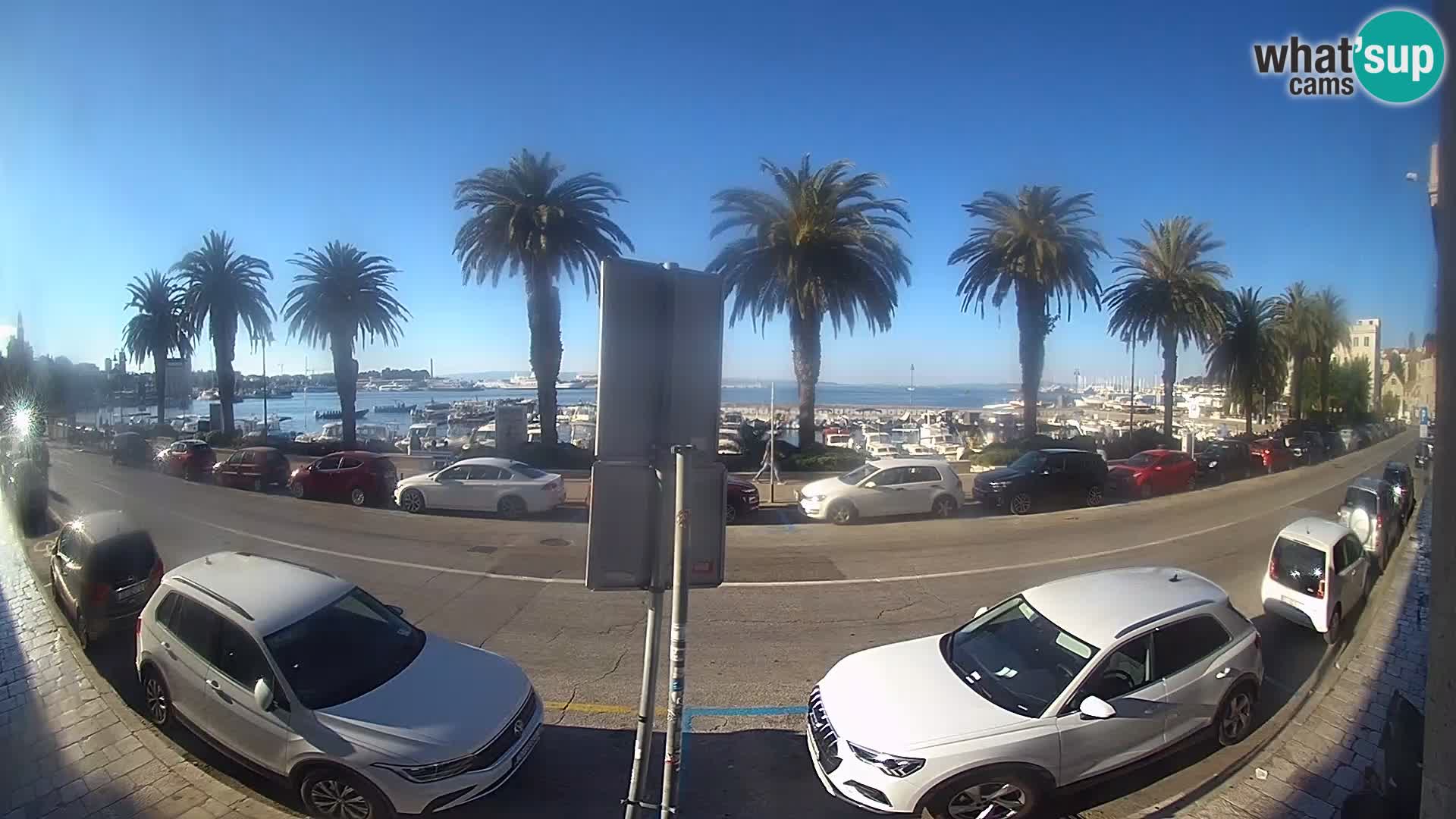 Webcam live Split – Lungomare di Spalato