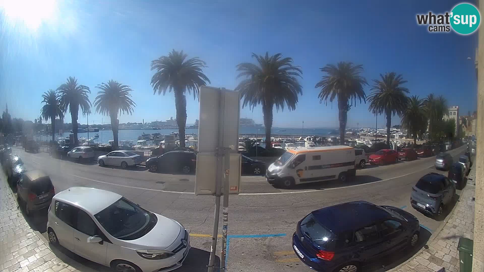 Spletna kamera Split – Splitsko nabrežje