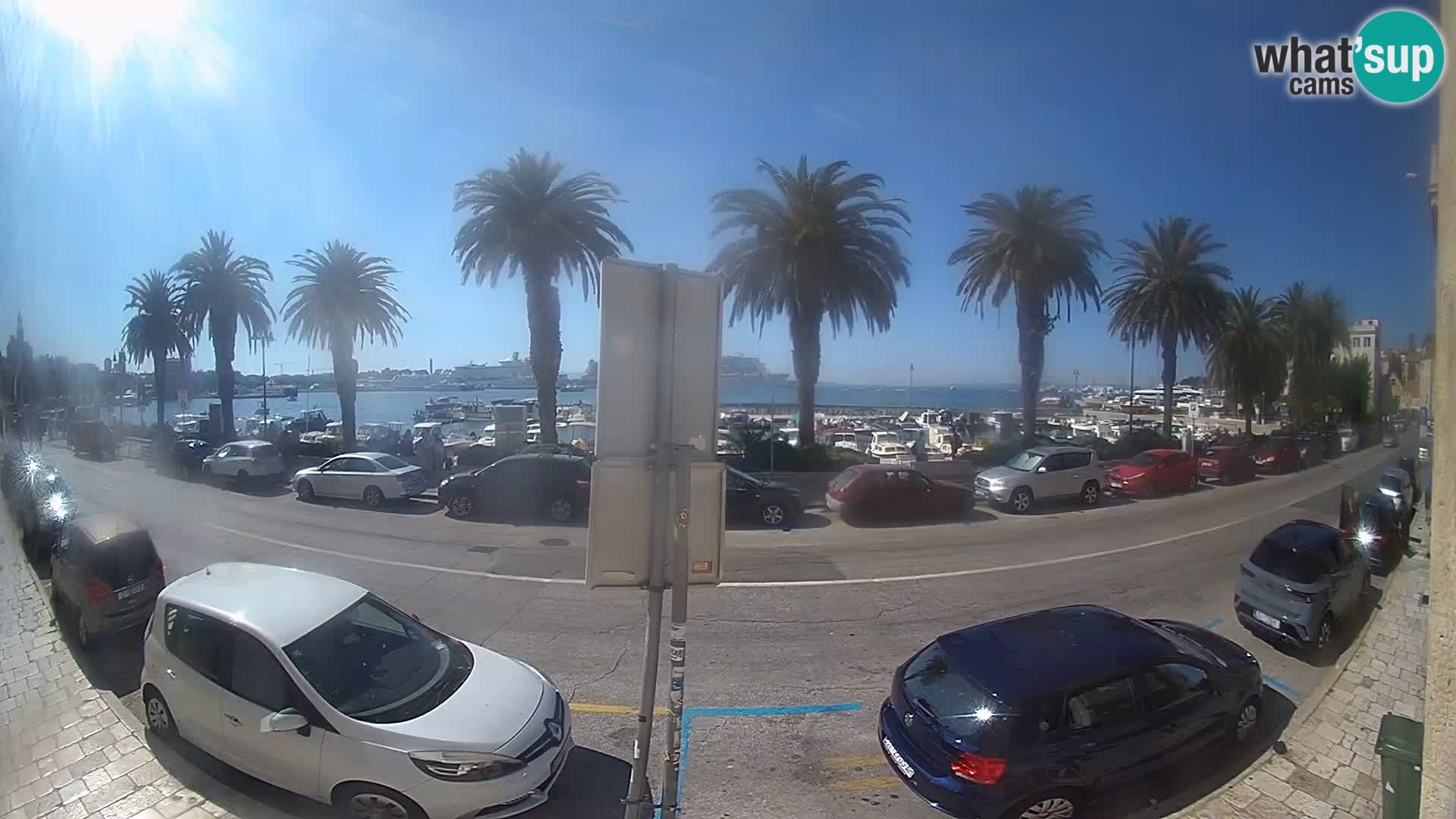 Spletna kamera Split – Splitsko nabrežje