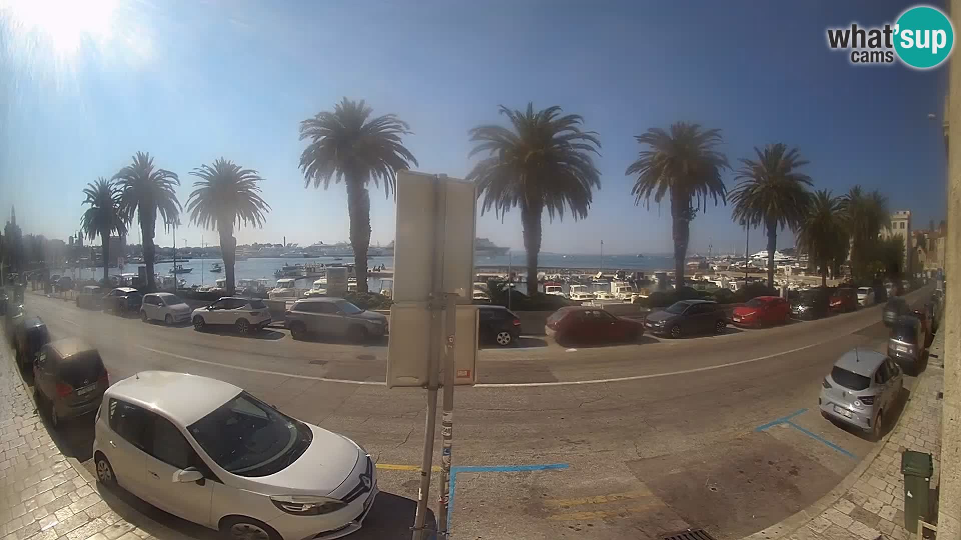 Webcam Split – Seaside Promenade